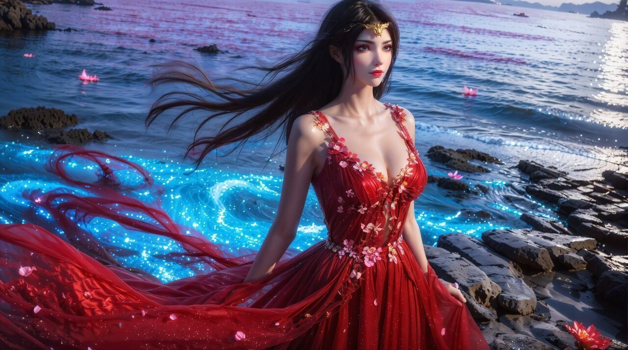 《斗破苍穹》美杜莎高清图片 适配手机壁纸、屏保、锁屏 国漫美杜莎角色形象图_19