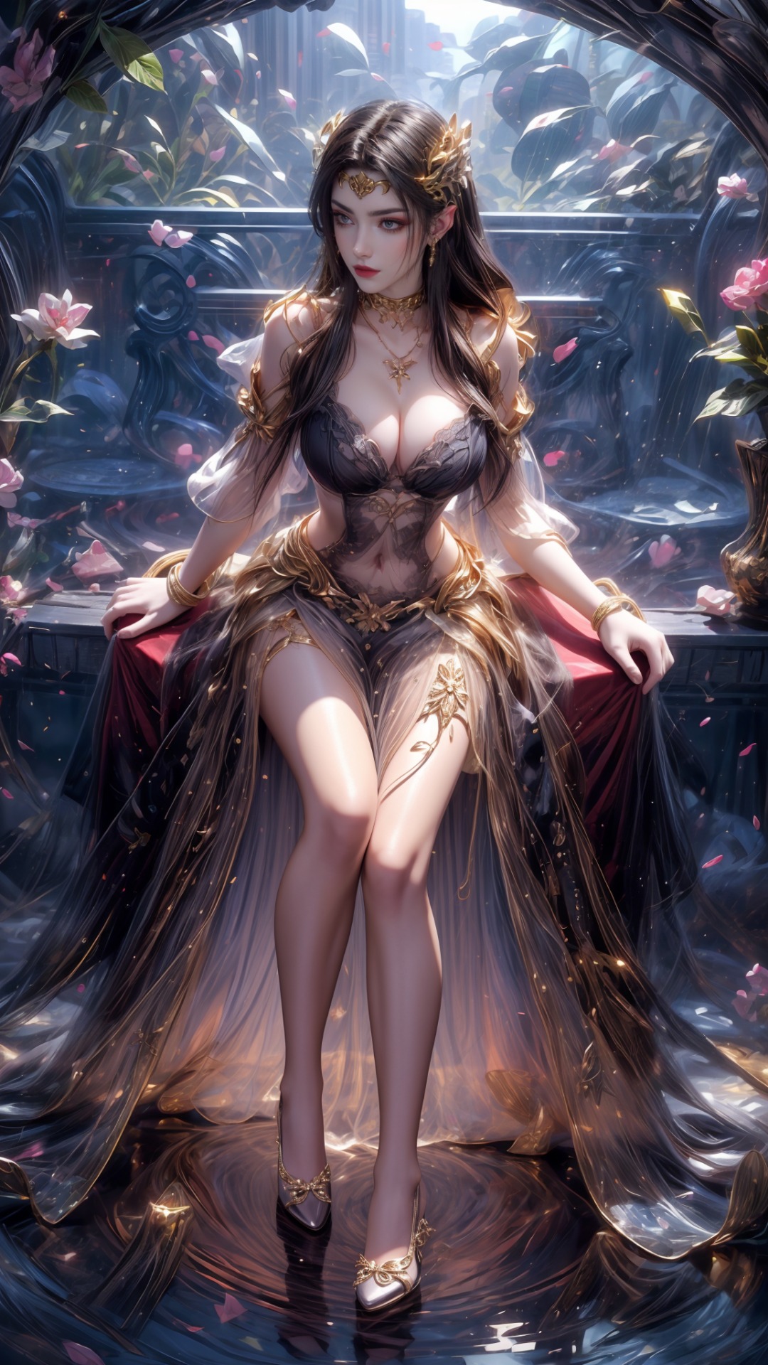 《斗破苍穹》美杜莎高清图片 适配手机壁纸、屏保、锁屏 国漫美杜莎角色形象图_16