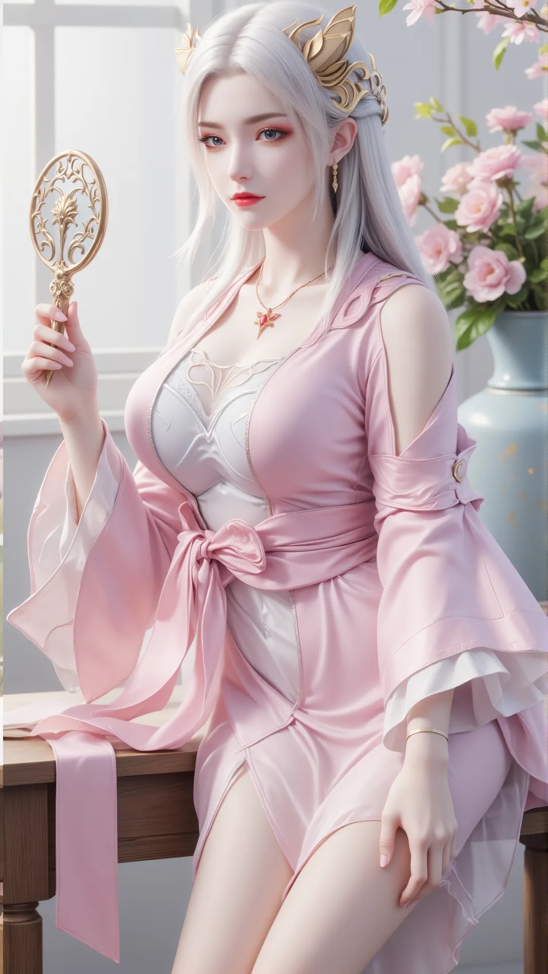 《斗破苍穹》美杜莎高清图片 适配手机壁纸、屏保、锁屏 国漫美杜莎角色形象图_04