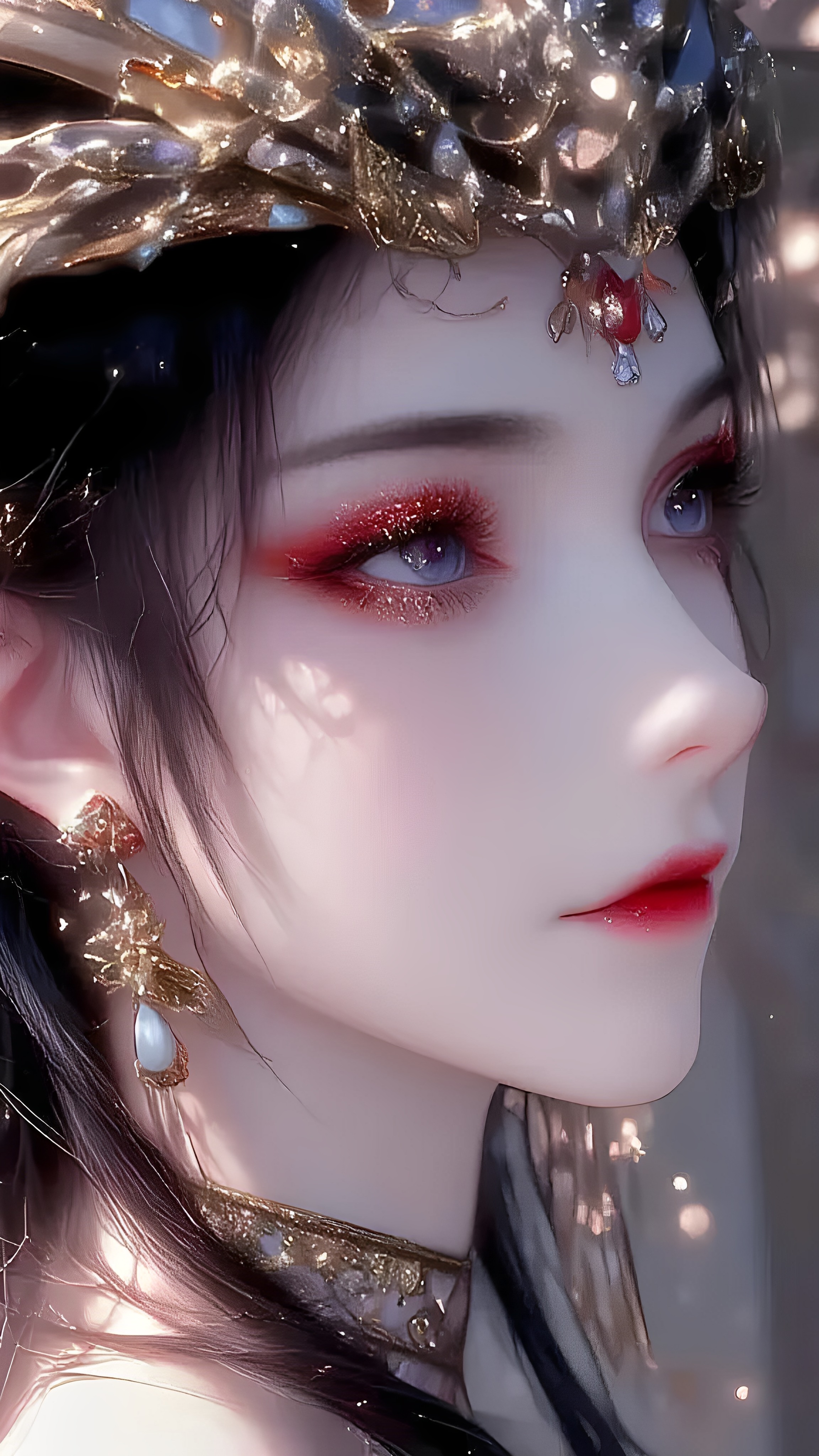 《斗破苍穹》美杜莎高清图片 适配手机壁纸、屏保、锁屏 国漫美杜莎角色形象图_01