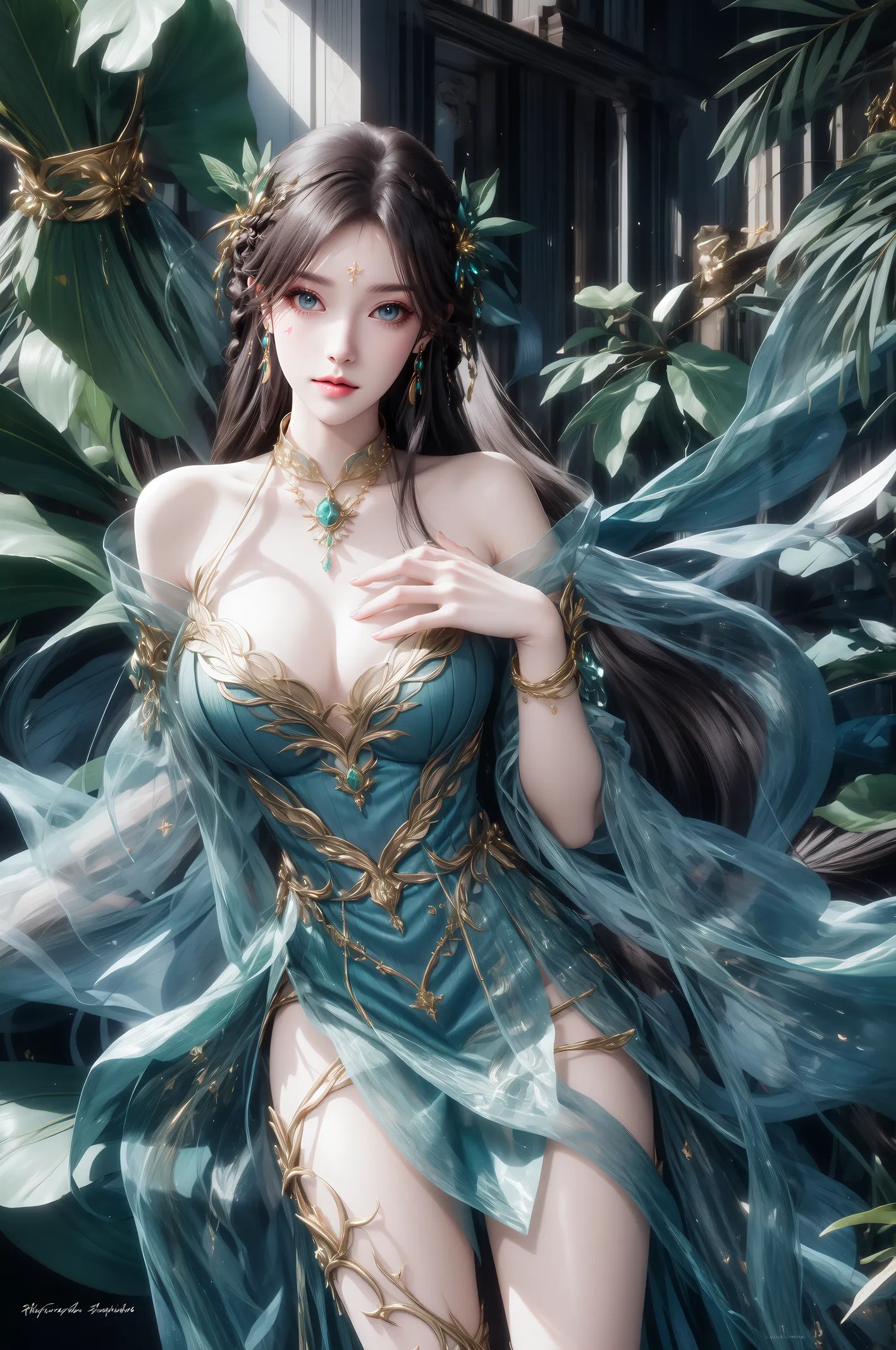 《斗破苍穹》萧薰儿高清图片 适配手机壁纸、屏保、锁屏 国漫萧薰儿角色形象图_28