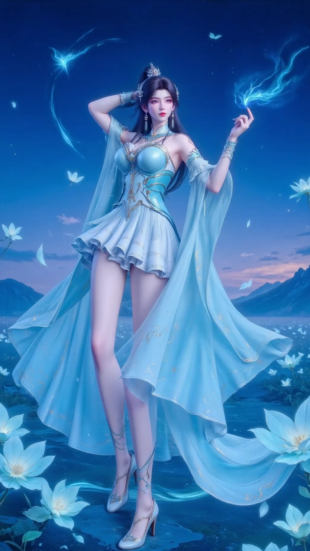 《斗破苍穹》萧薰儿高清图片 适配手机壁纸、屏保、锁屏 国漫萧薰儿角色形象图_20