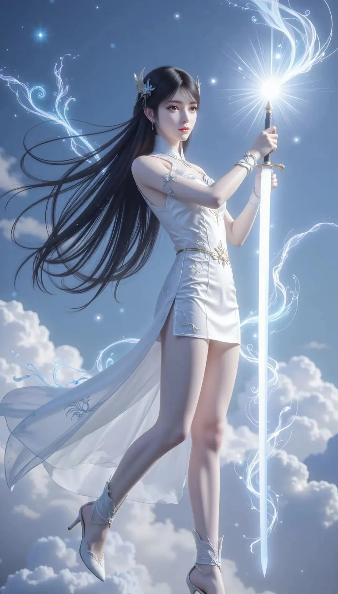 《斗破苍穹》萧薰儿高清图片 适配手机壁纸、屏保、锁屏 国漫萧薰儿角色形象图_17