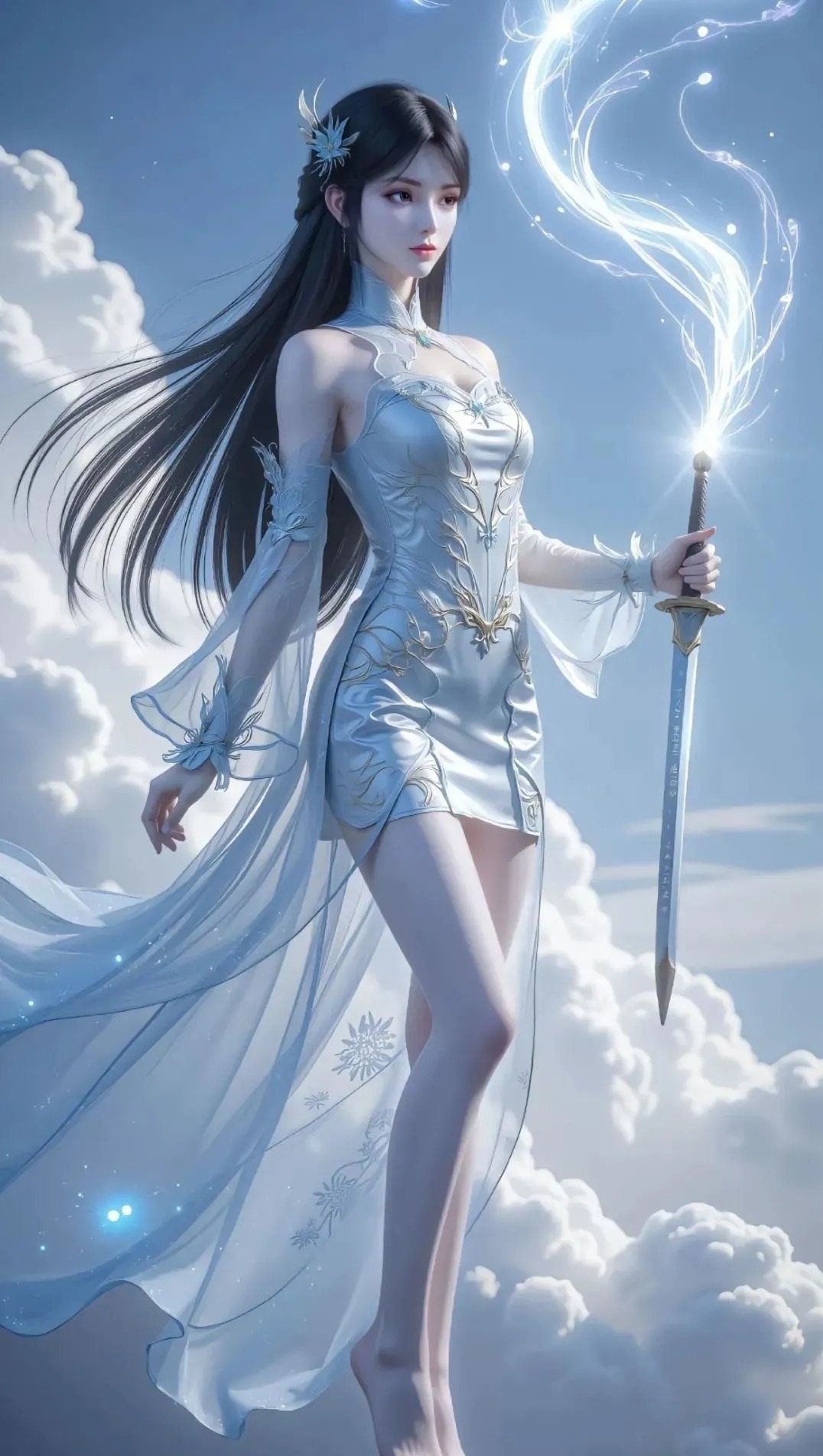 《斗破苍穹》萧薰儿高清图片 适配手机壁纸、屏保、锁屏 国漫萧薰儿角色形象图_14