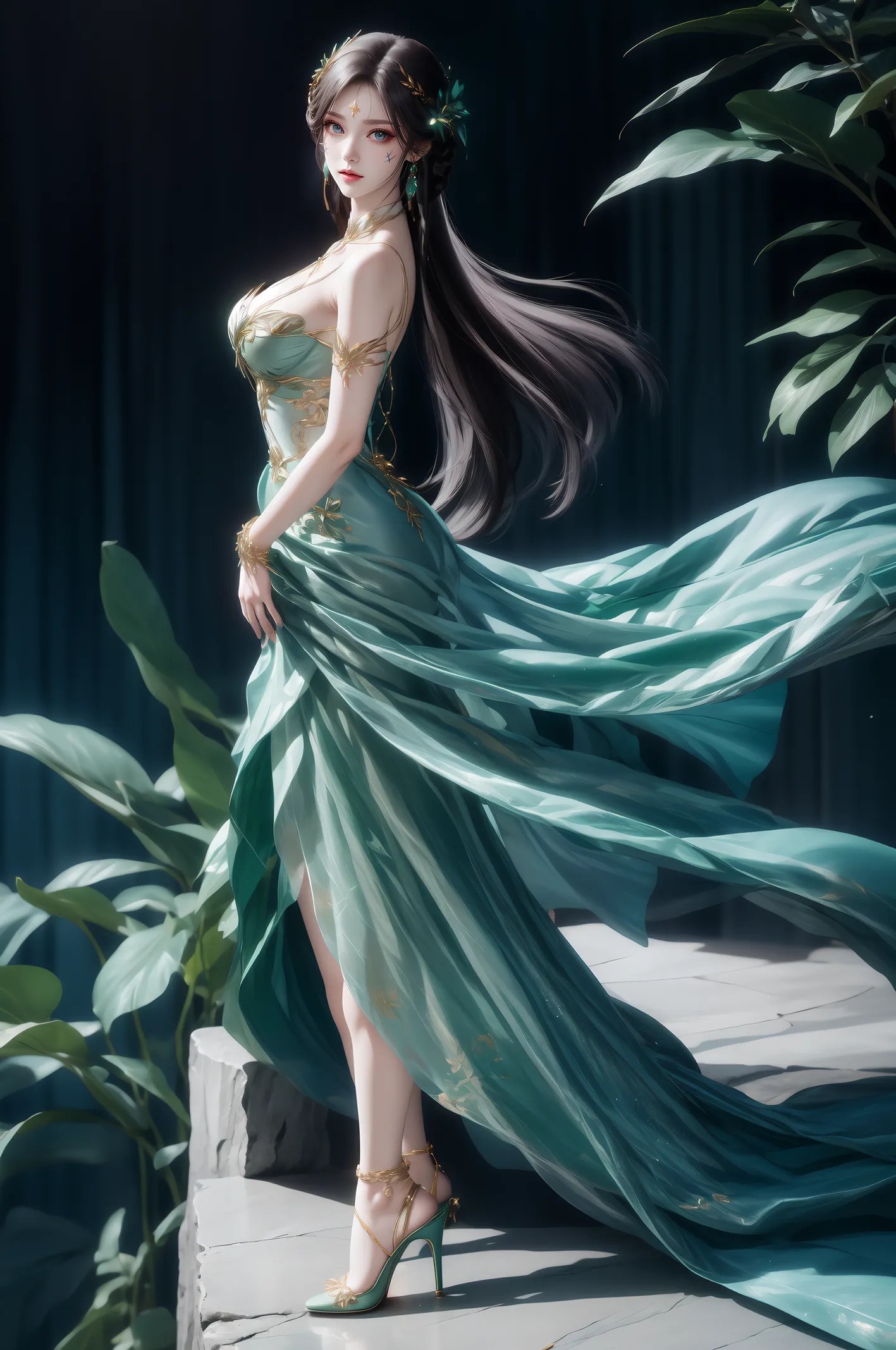 《斗破苍穹》萧薰儿高清图片 适配手机壁纸、屏保、锁屏 国漫萧薰儿角色形象图_07