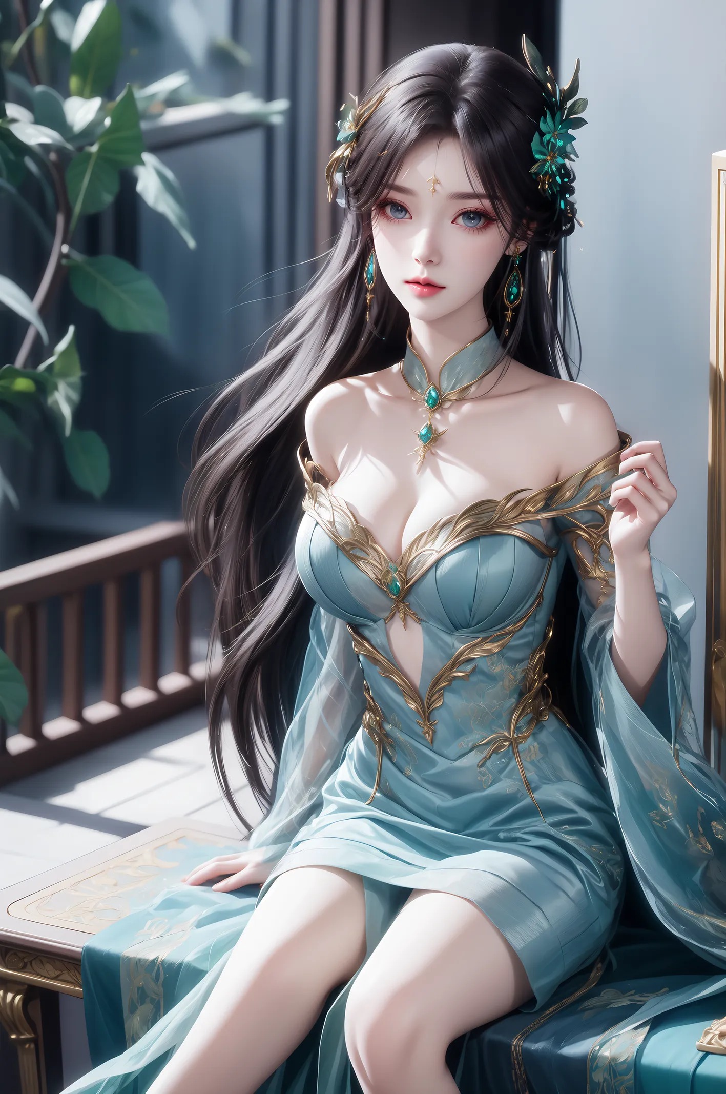 《斗破苍穹》萧薰儿高清图片 适配手机壁纸、屏保、锁屏 国漫萧薰儿角色形象图_05