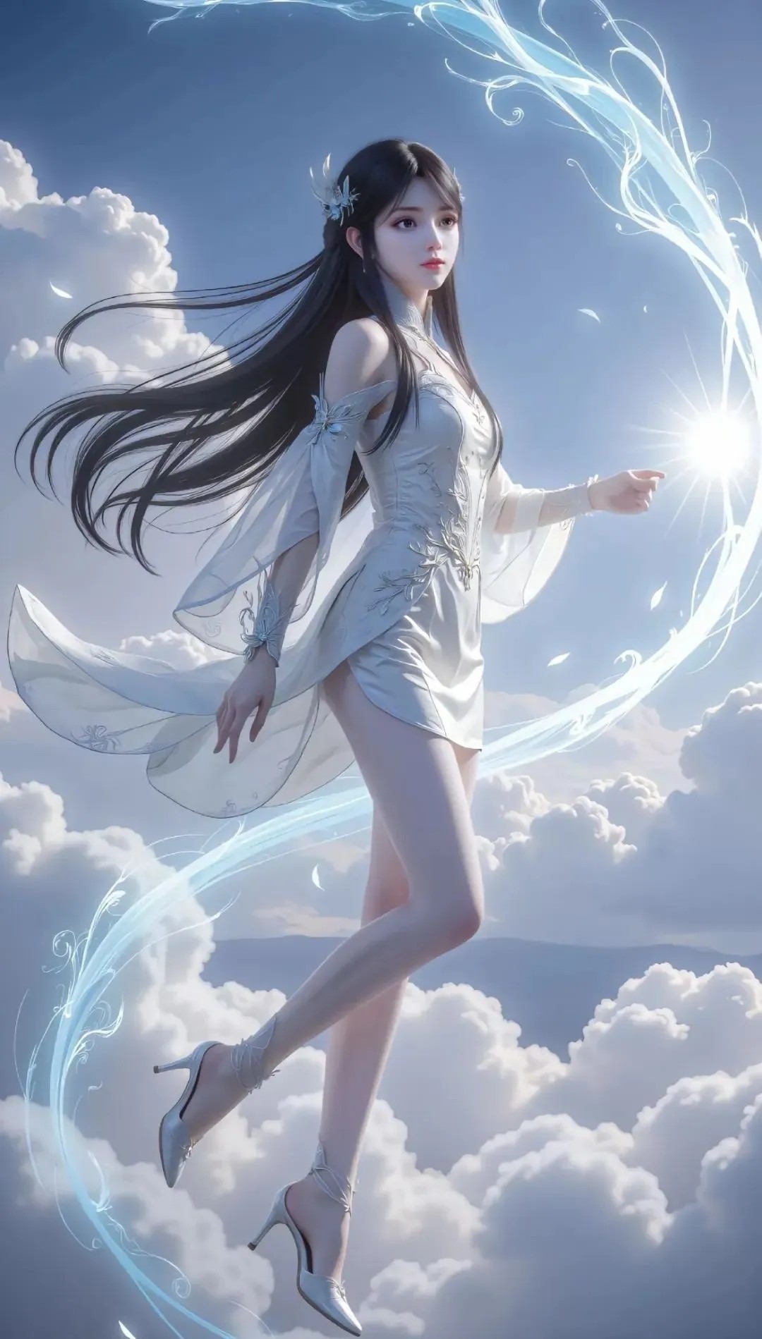 《斗破苍穹》萧薰儿高清图片 适配手机壁纸、屏保、锁屏 国漫萧薰儿角色形象图_04