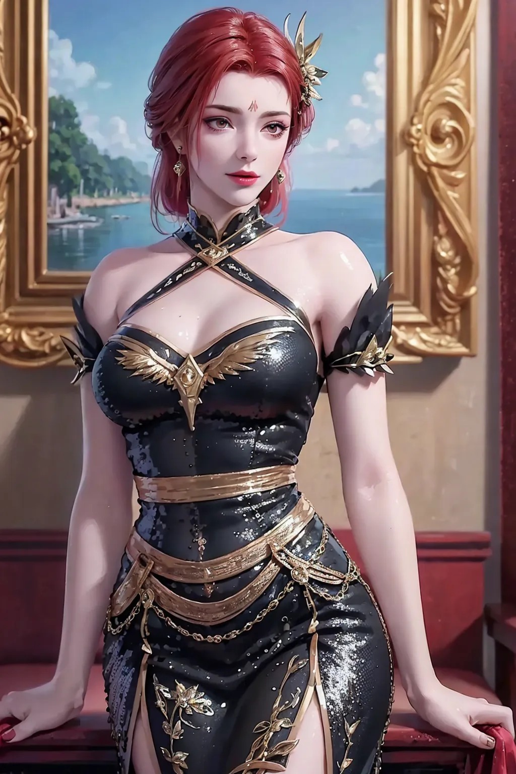 《斗破苍穹》雅妃高清图片 适配手机壁纸、屏保、锁屏 国漫雅妃角色形象图_22