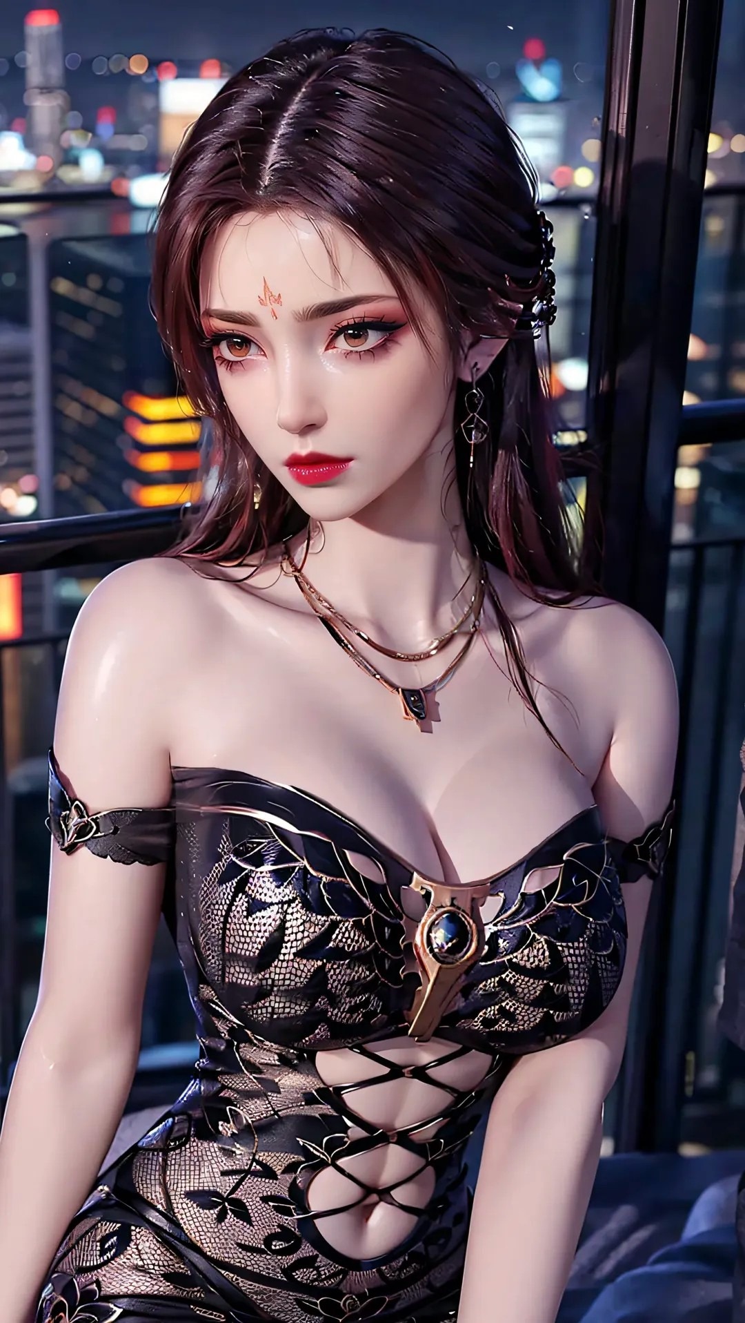 《斗破苍穹》雅妃高清图片 适配手机壁纸、屏保、锁屏 国漫雅妃角色形象图_21