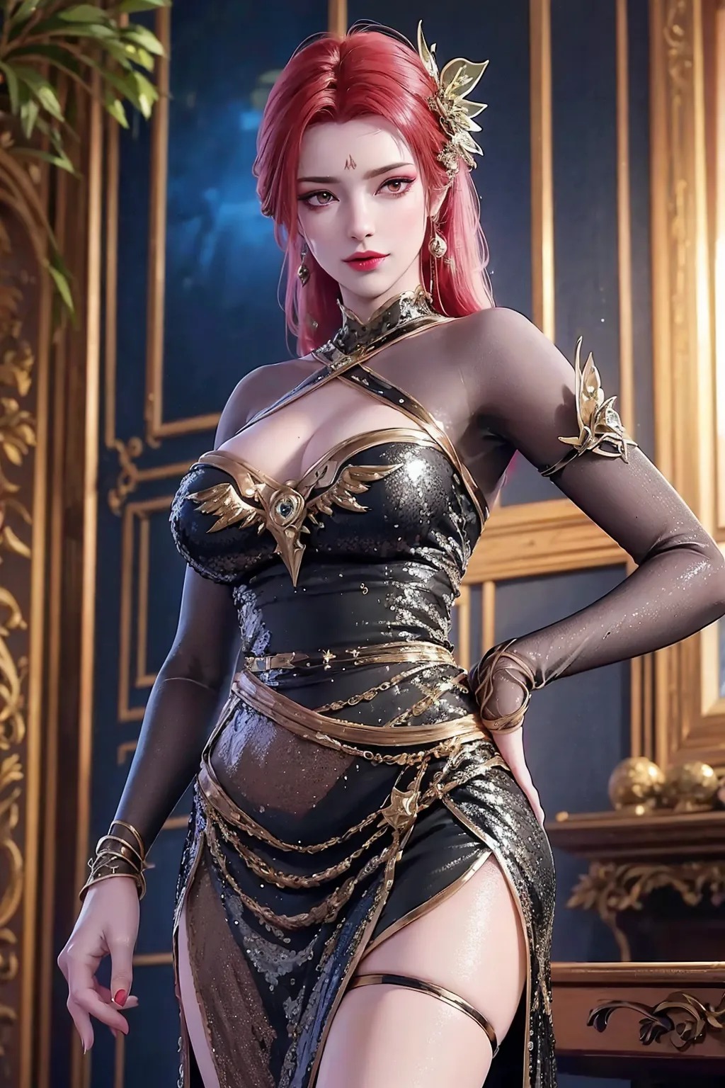 《斗破苍穹》雅妃高清图片 适配手机壁纸、屏保、锁屏 国漫雅妃角色形象图_04