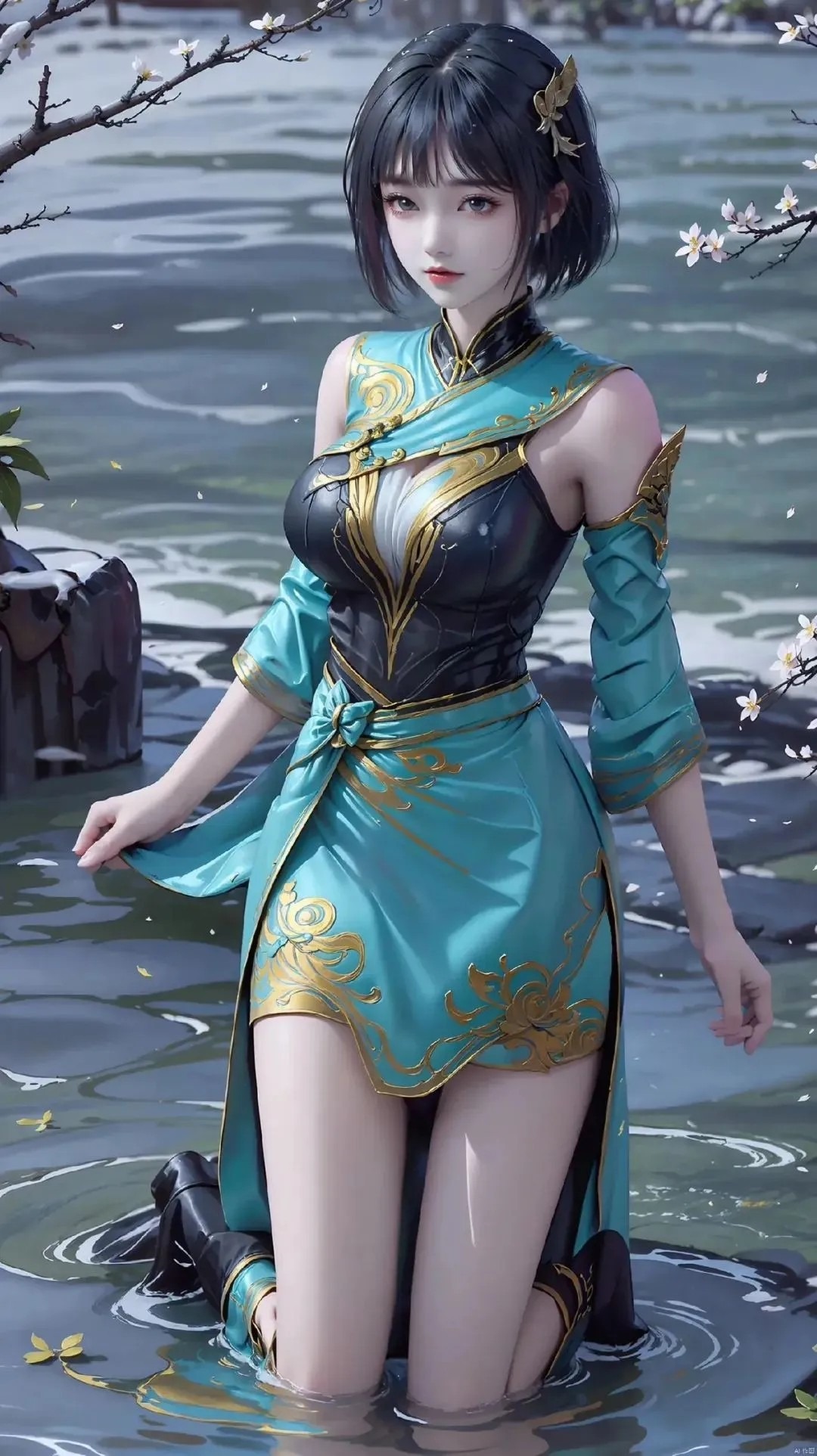 《斗破苍穹》青鸾高清图片 适配手机壁纸、屏保、锁屏 国漫青鸾角色形象图_02