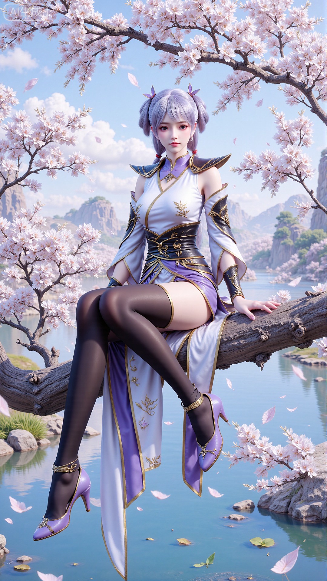 《斗破苍穹》韩雪高清图片 适配手机壁纸、屏保、锁屏 国漫韩雪角色形象图_10