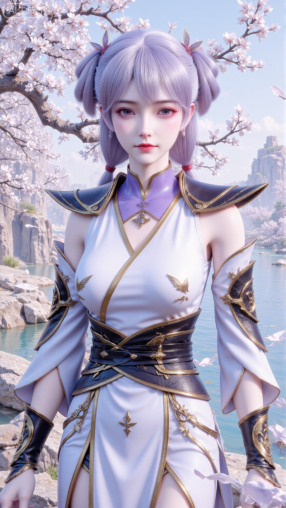 《斗破苍穹》韩雪高清图片 适配手机壁纸、屏保、锁屏 国漫韩雪角色形象图_02