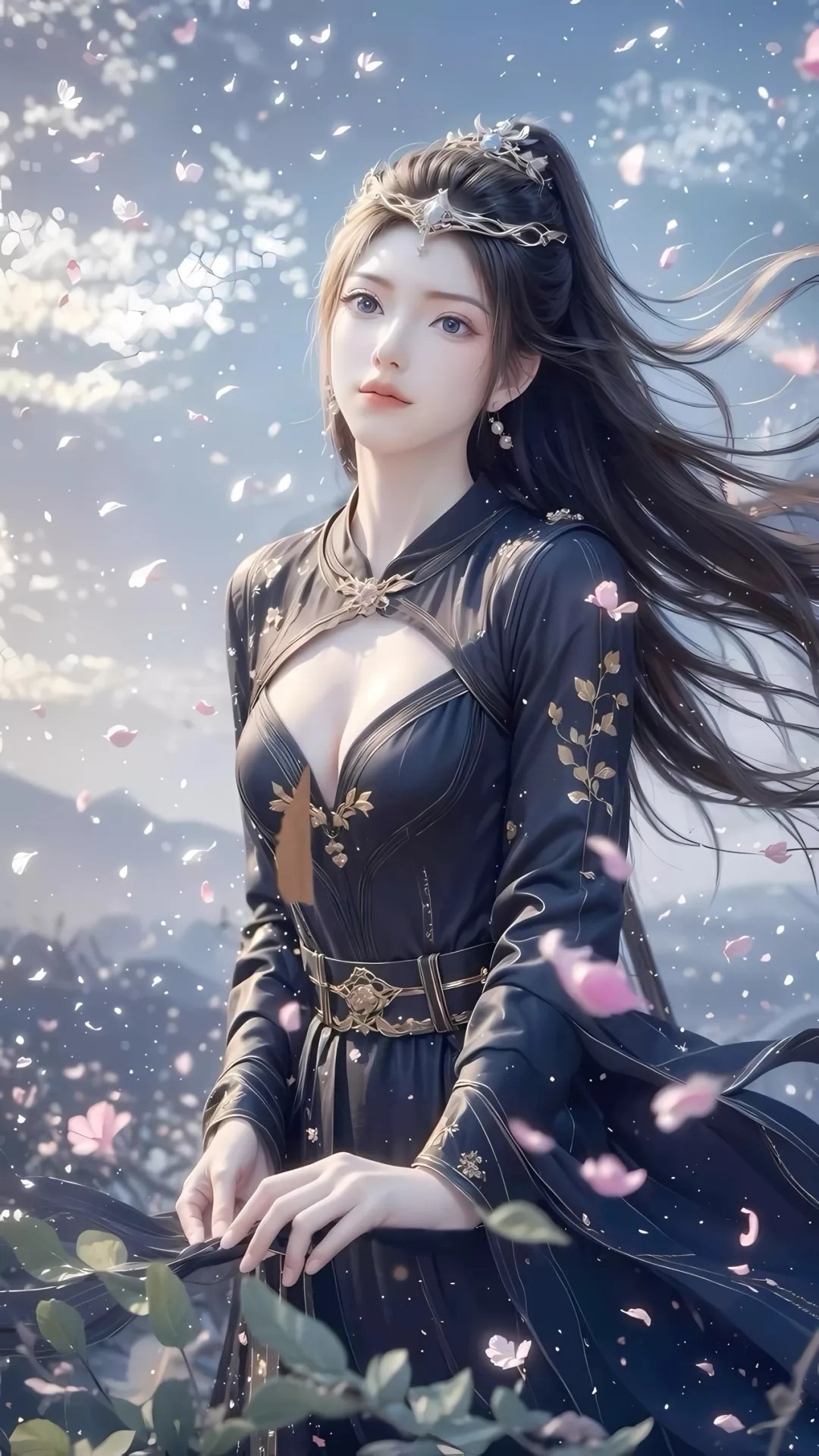 《凡人修仙传》元瑶角色高清手机壁纸 国漫动画人物形象图_06