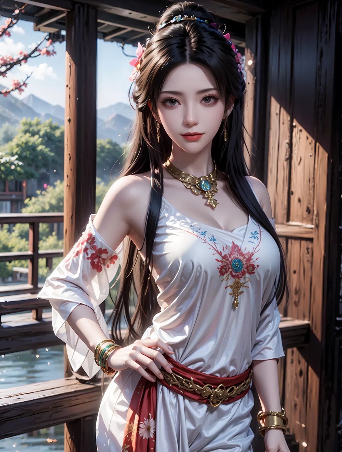 《凡人修仙传》南宫婉角色高清手机壁纸 国漫动画人物形象图_01