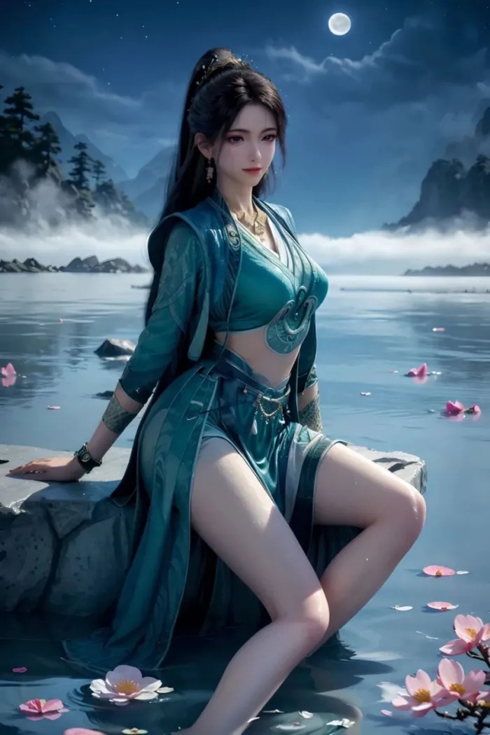 《凡人修仙传》慕沛灵角色高清手机壁纸 国漫动画人物形象图_08