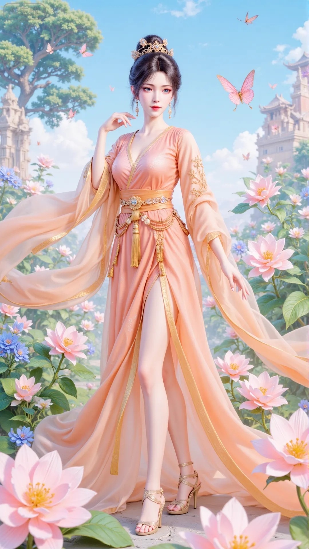 《凡人修仙传》慕沛灵角色高清手机壁纸 国漫动画人物形象图_04