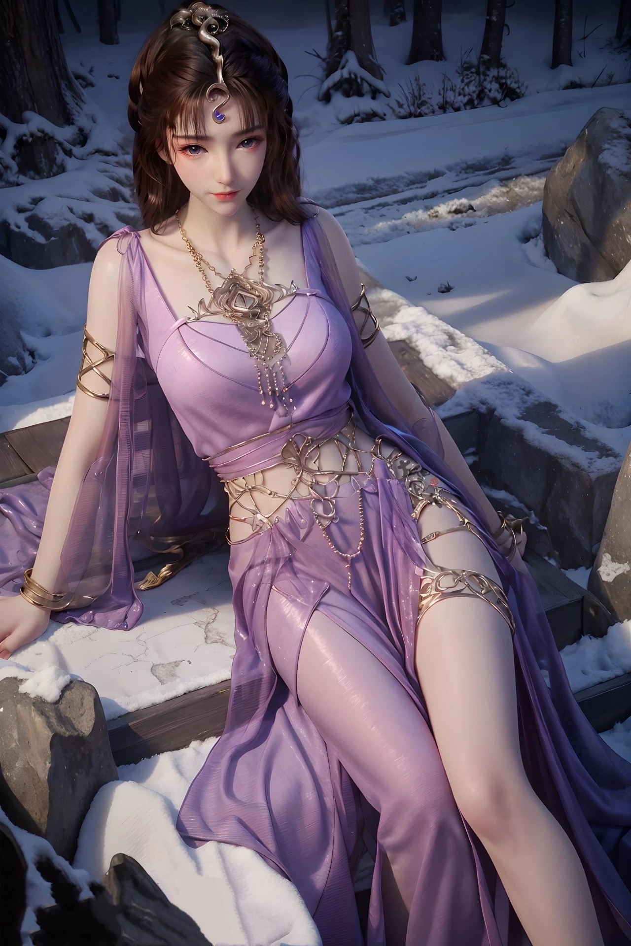 《凡人修仙传》文思月角色高清手机壁纸 国漫动画人物形象图_03