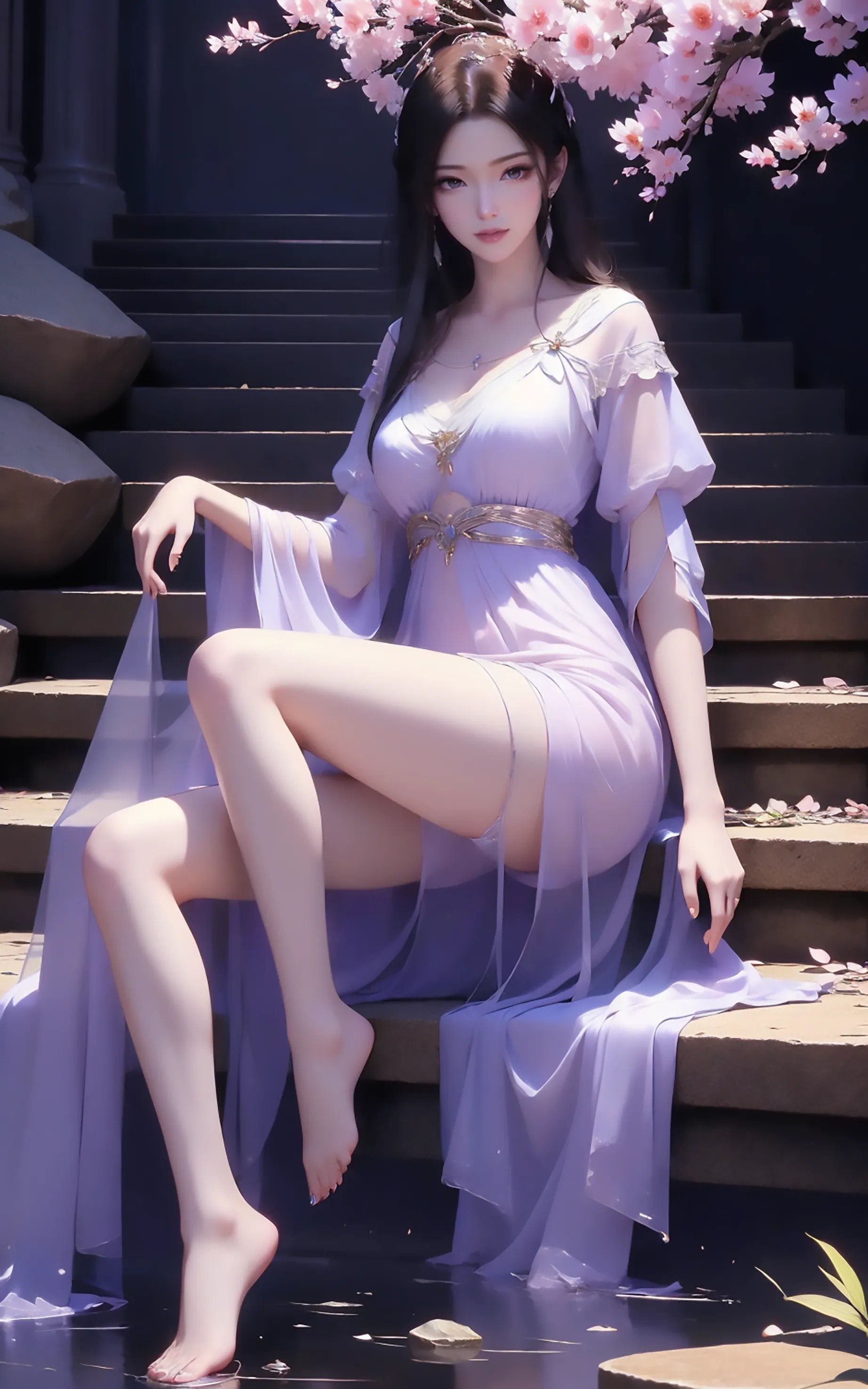 《凡人修仙传》紫灵角色高清手机壁纸 国漫动画人物形象图_22