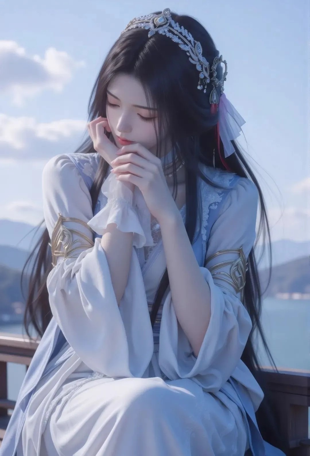 《凡人修仙传》紫灵角色高清手机壁纸 国漫动画人物形象图_01