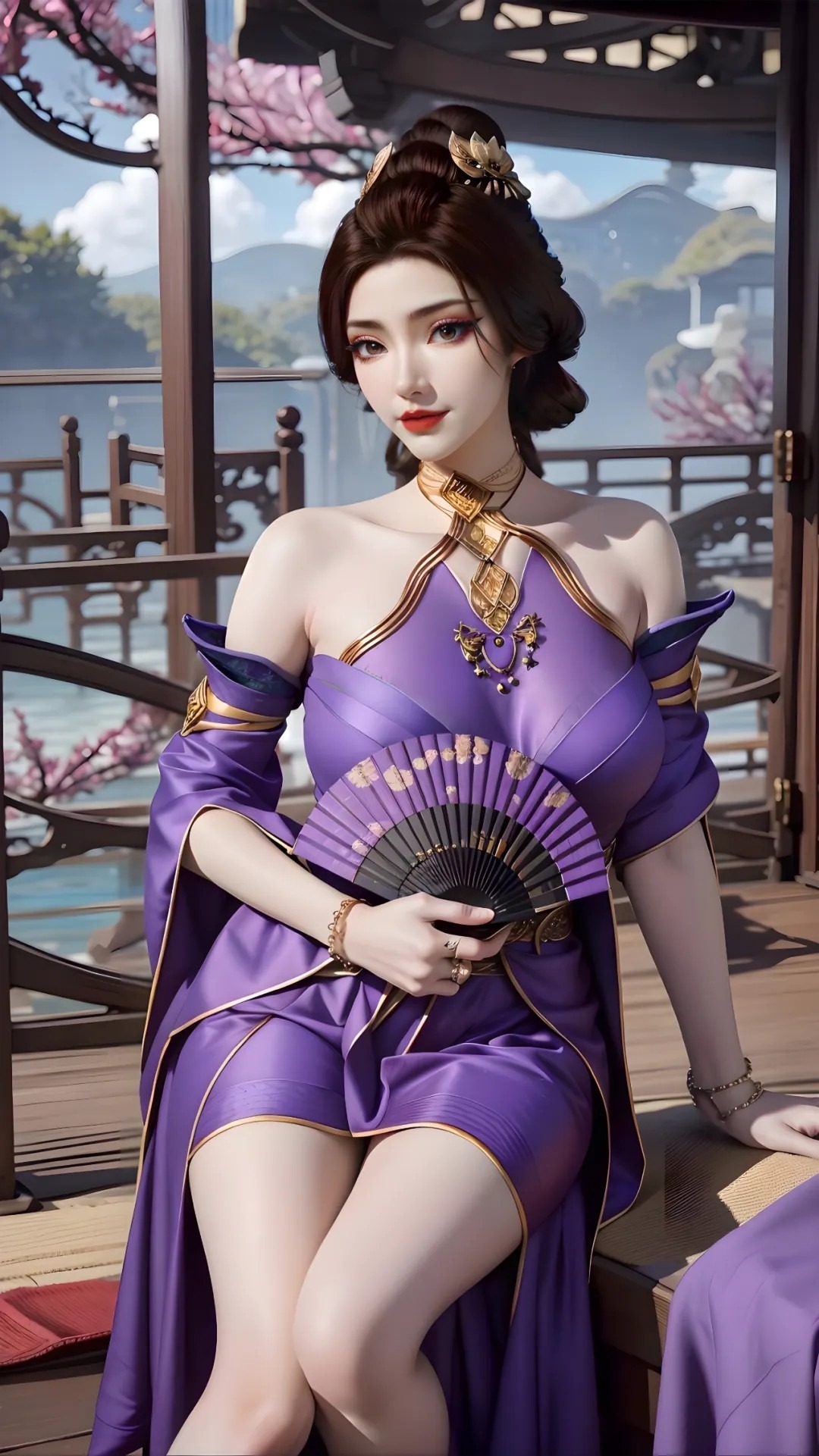 《凡人修仙传》范静梅角色高清手机壁纸 国漫动画人物形象图_09