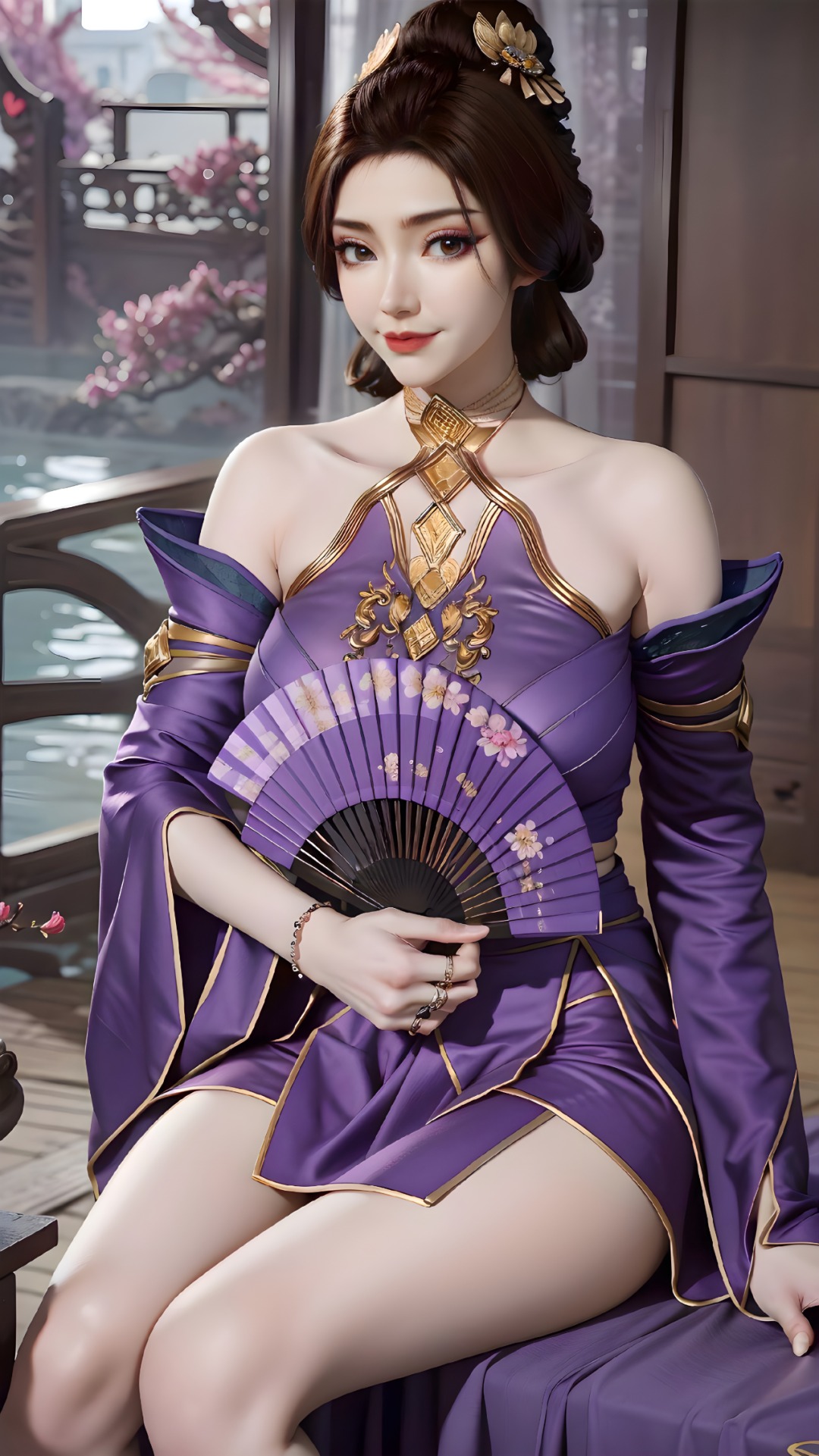 《凡人修仙传》范静梅角色高清手机壁纸 国漫动画人物形象图_08