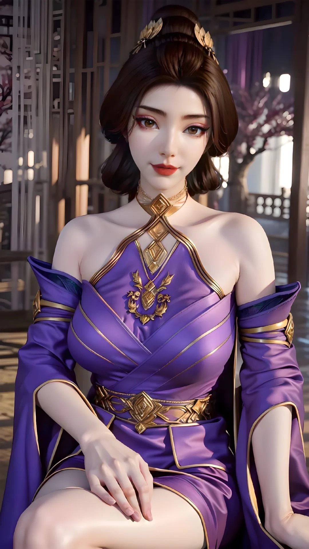 《凡人修仙传》范静梅角色高清手机壁纸 国漫动画人物形象图_07