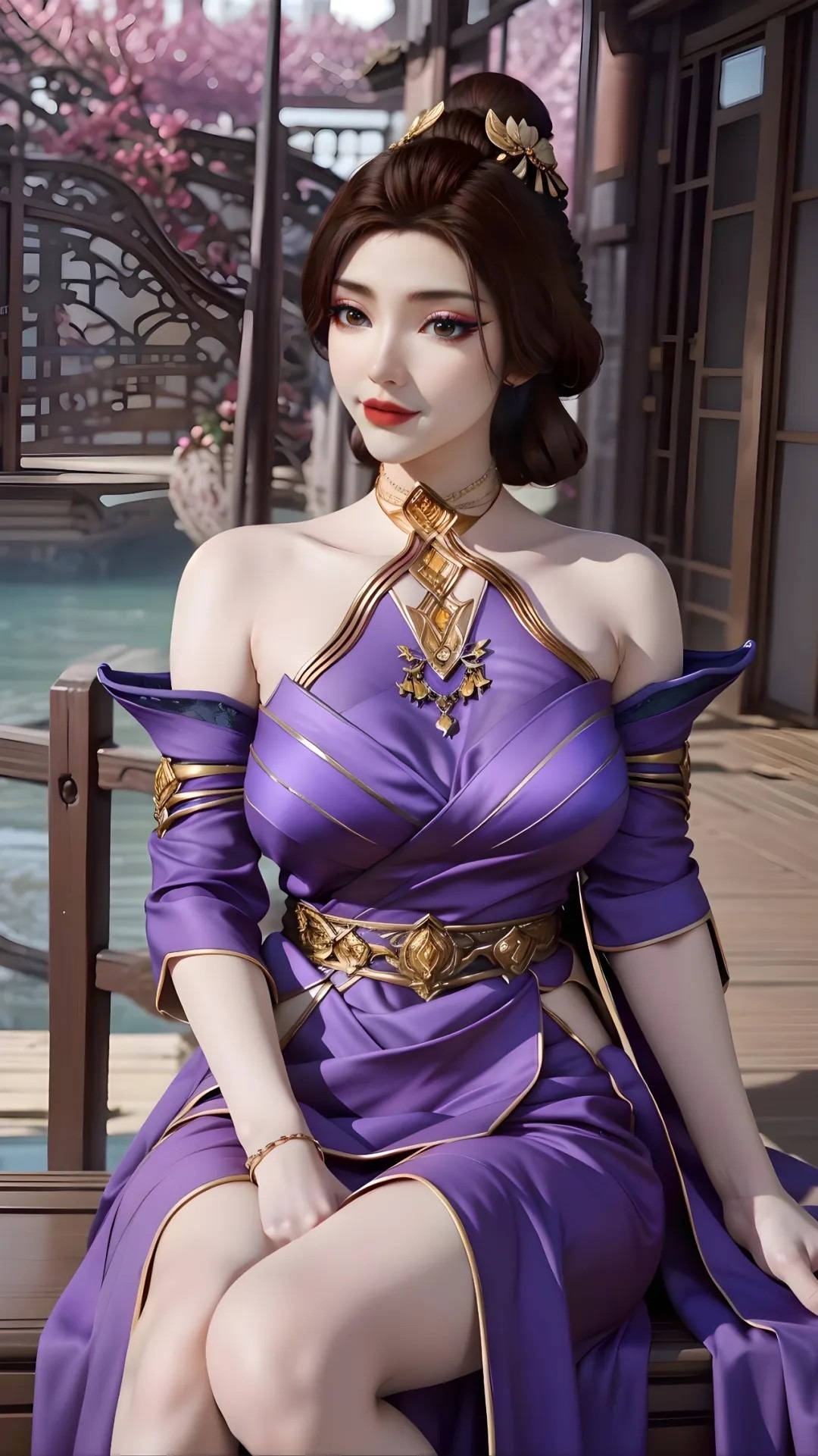 《凡人修仙传》范静梅角色高清手机壁纸 国漫动画人物形象图_06