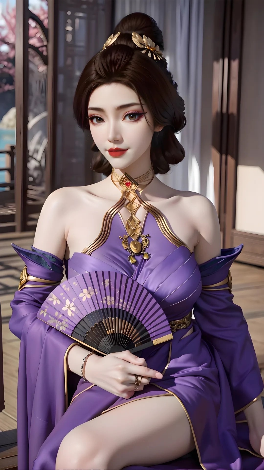 《凡人修仙传》范静梅角色高清手机壁纸 国漫动画人物形象图_05