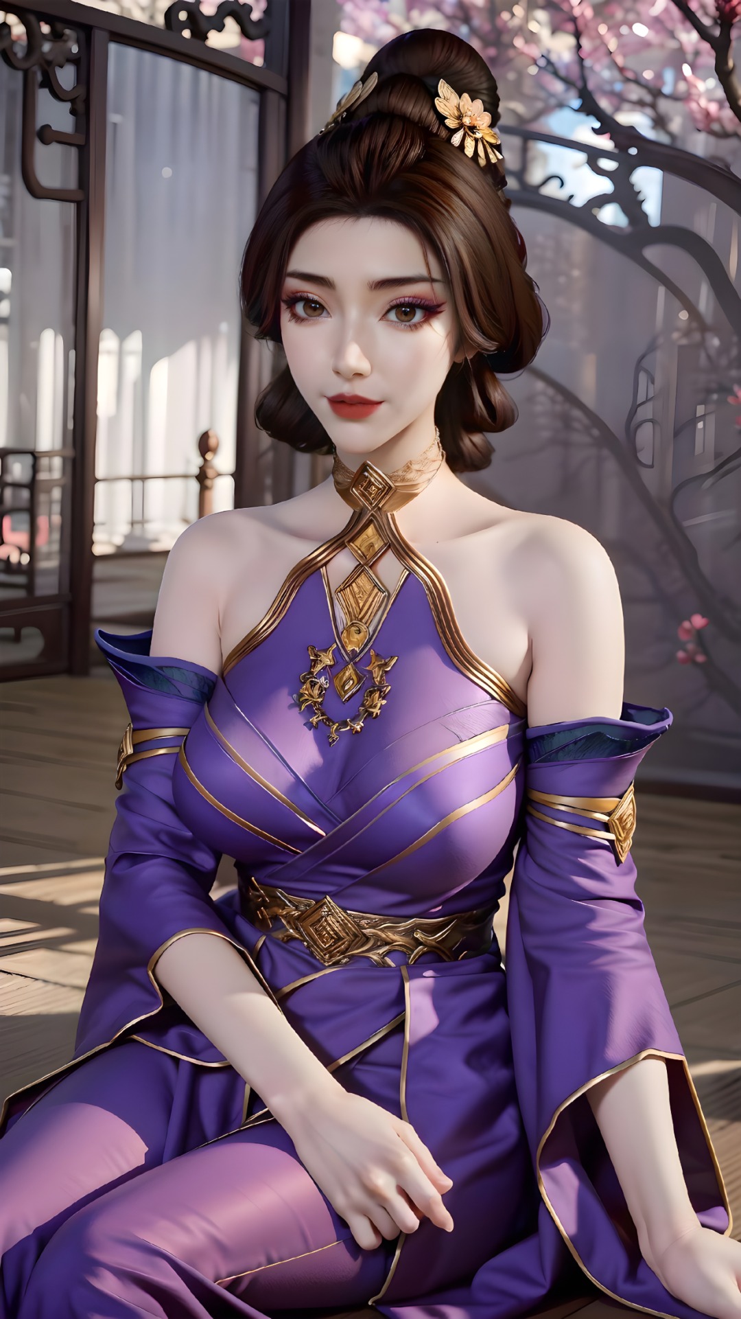 《凡人修仙传》范静梅角色高清手机壁纸 国漫动画人物形象图_04