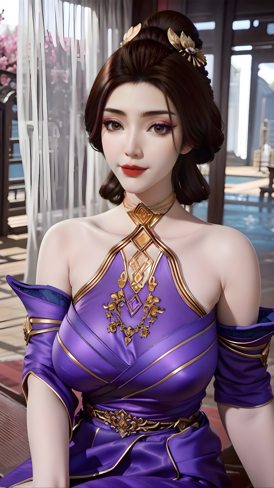 《凡人修仙传》范静梅角色高清手机壁纸 国漫动画人物形象图_03