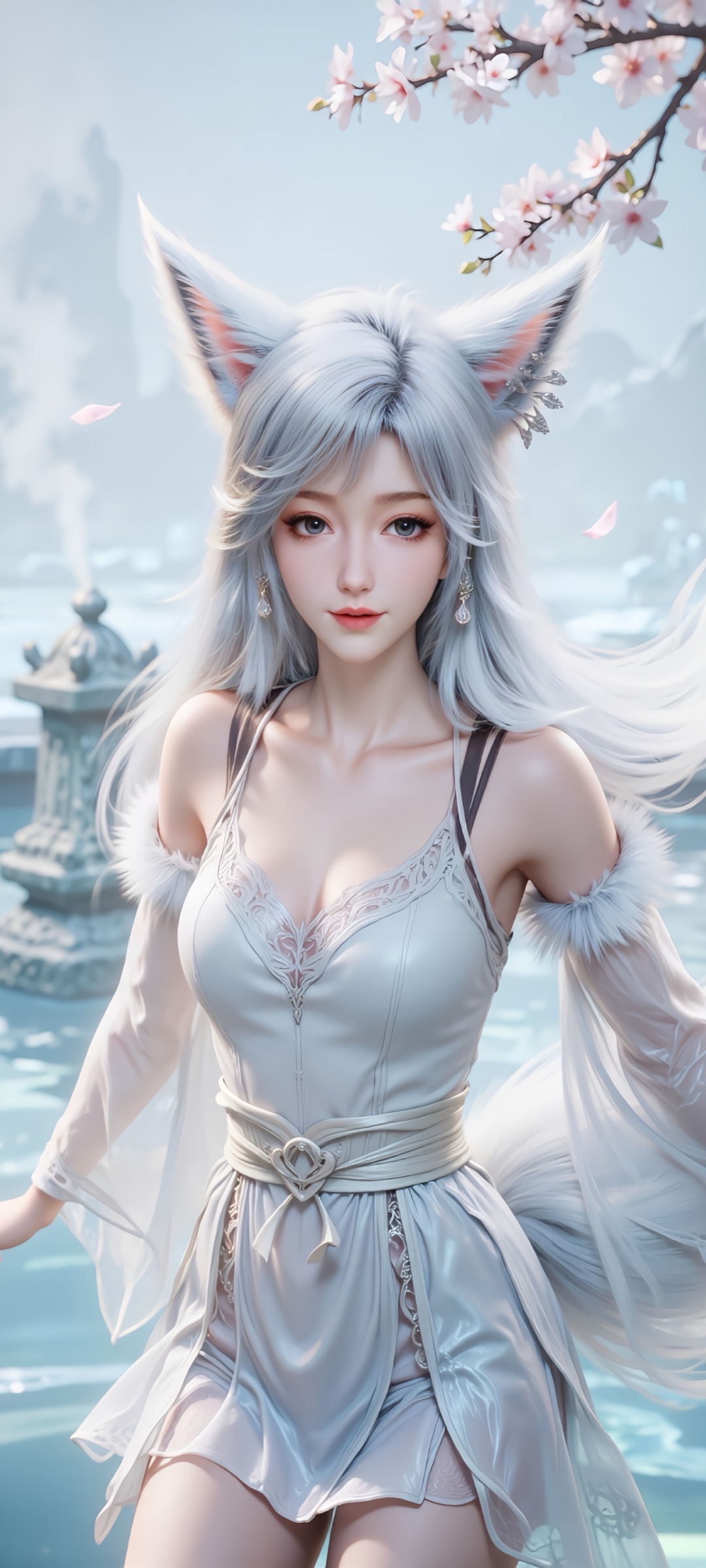 《凡人修仙传》银月角色高清手机壁纸 国漫动画人物形象图_04