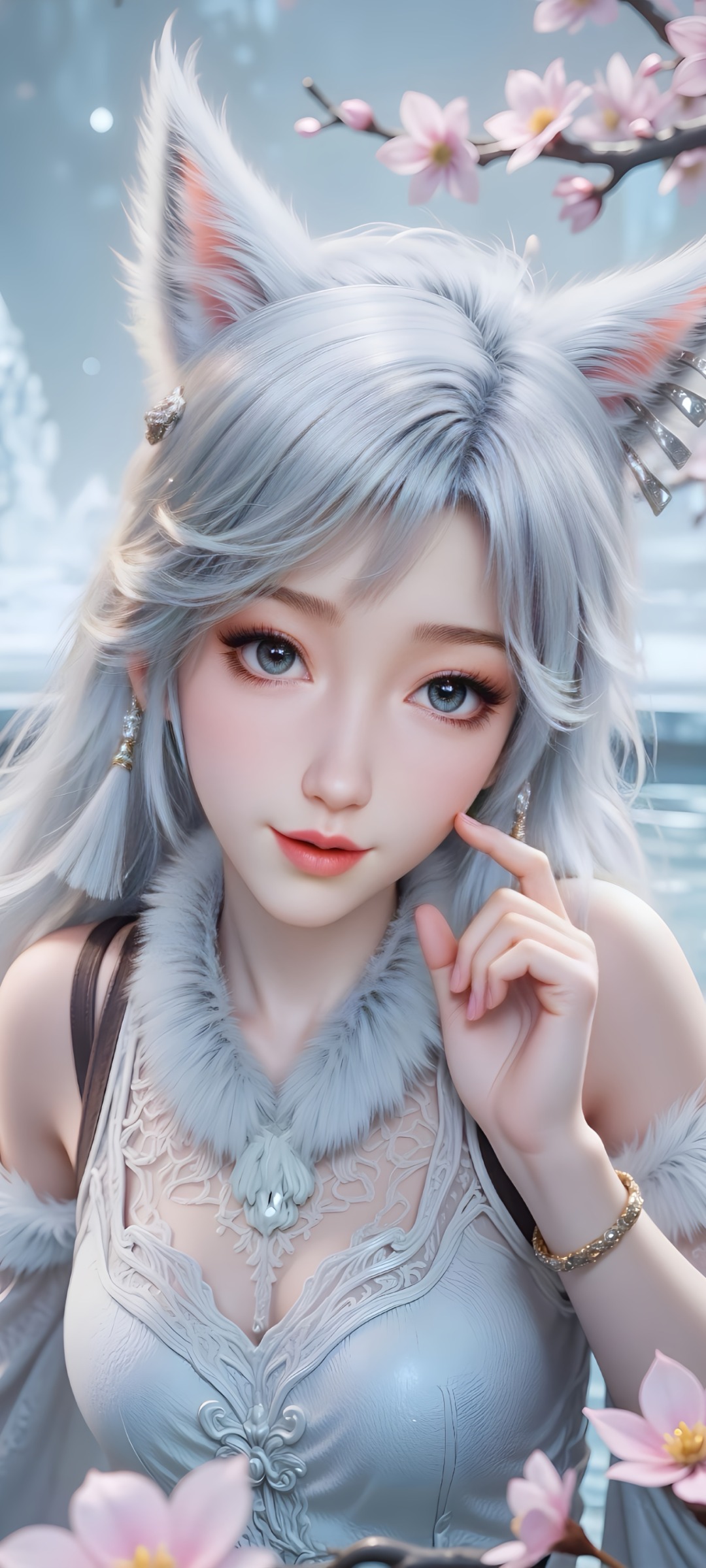 《凡人修仙传》银月角色高清手机壁纸 国漫动画人物形象图_02