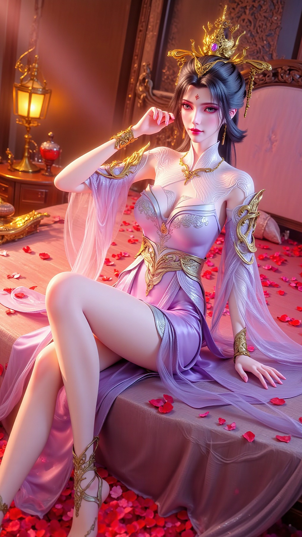 《氪金玩家》梅妃角色高清形象图 古典优雅 古风壁纸