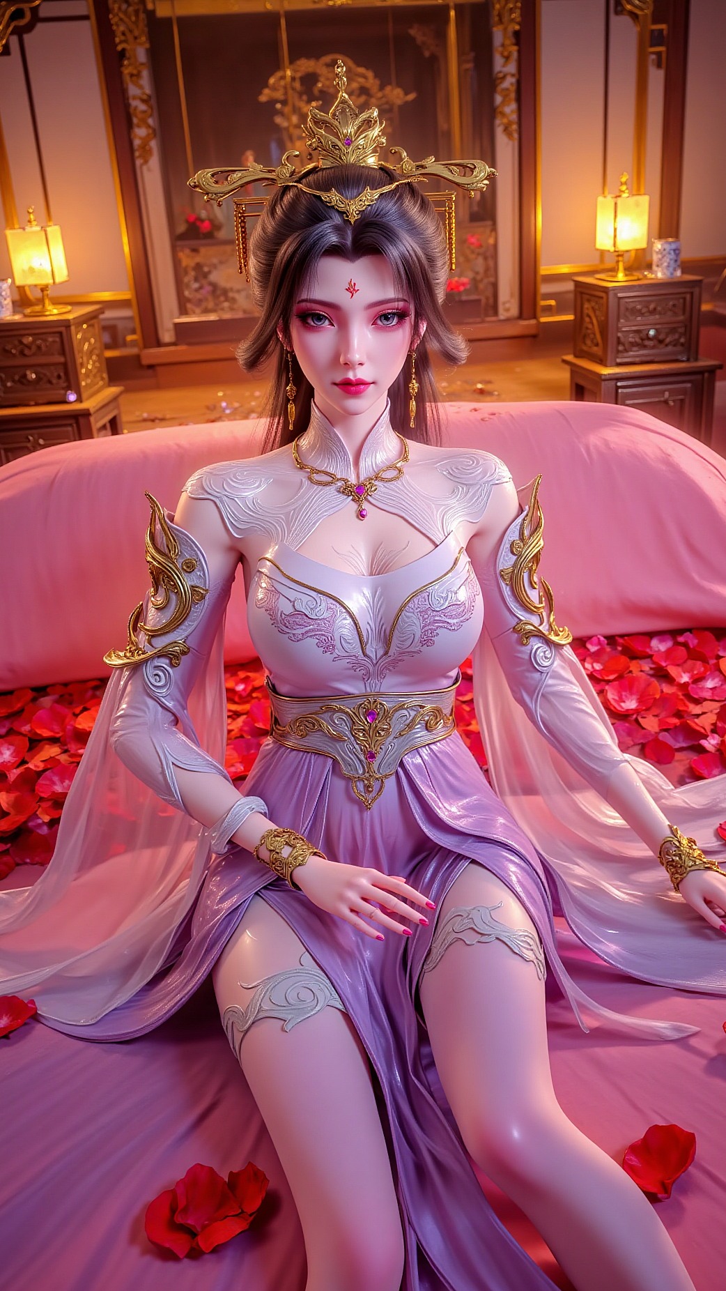 《氪金玩家》梅妃角色高清形象图 古典优雅 古风壁纸