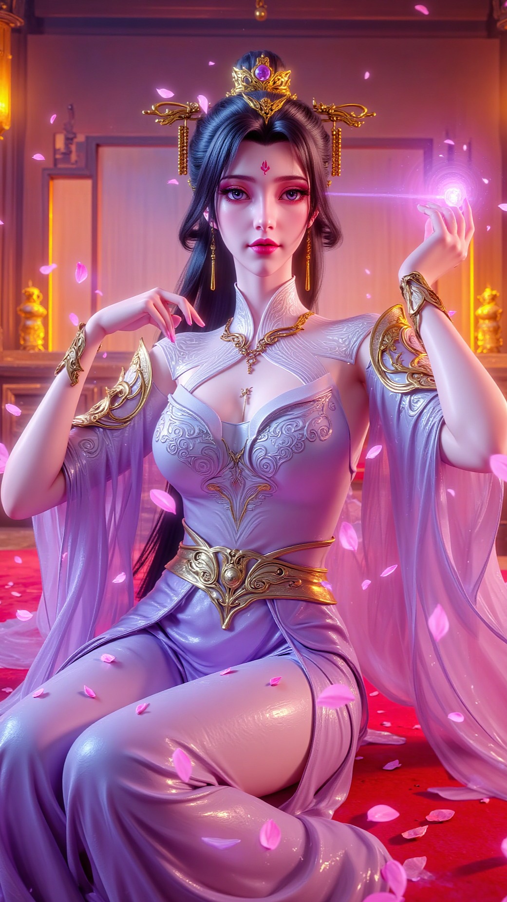 《氪金玩家》梅妃角色高清形象图 古典优雅 古风壁纸