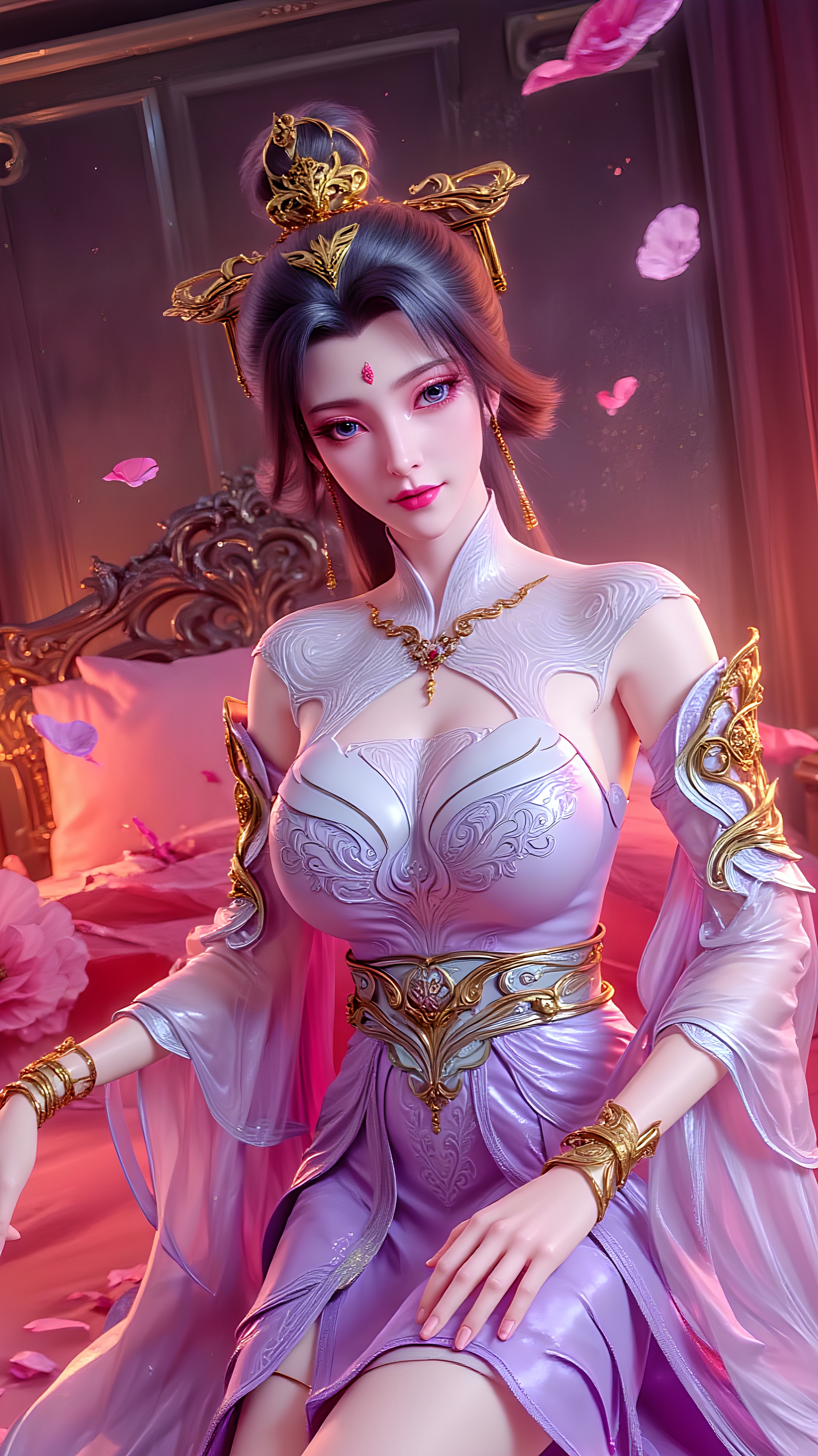 《氪金玩家》梅妃角色高清形象图 古典优雅 古风壁纸