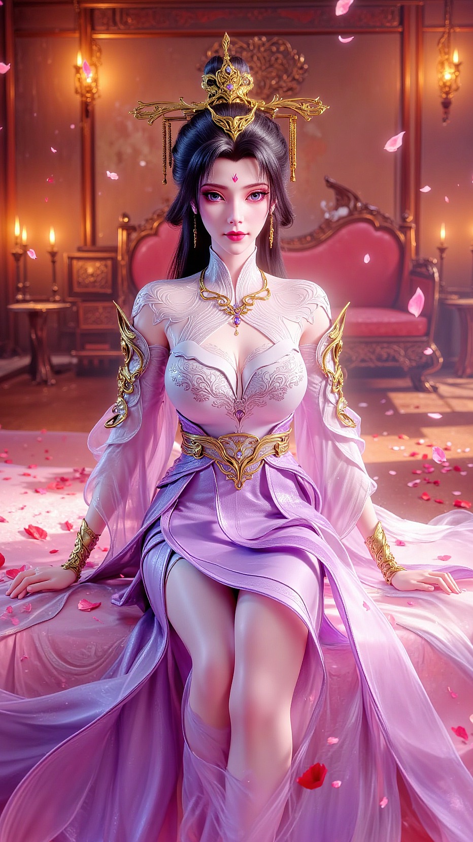 《氪金玩家》梅妃角色高清形象图 古典优雅 古风壁纸