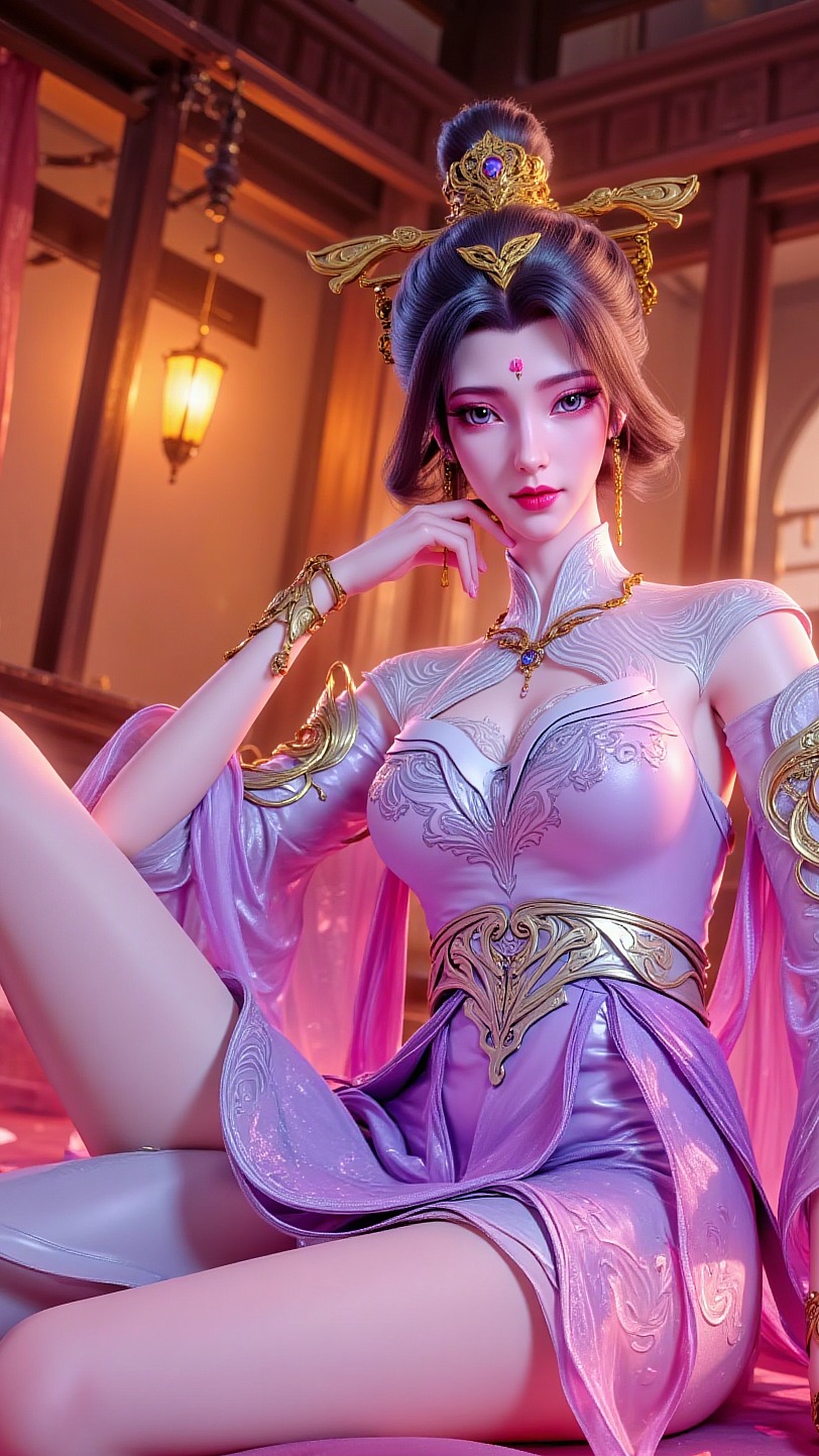 《氪金玩家》梅妃角色高清形象图 古典优雅 古风壁纸