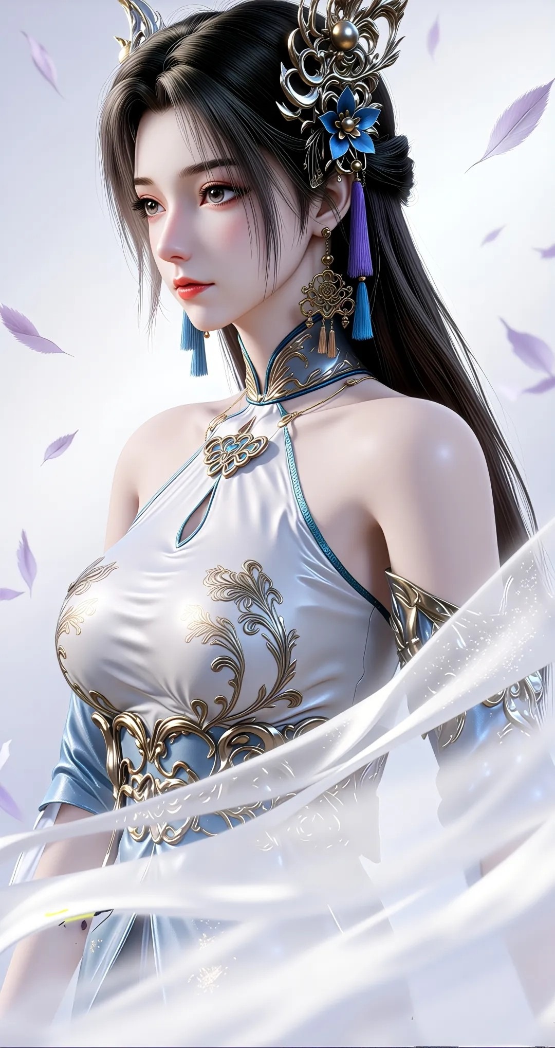 《氪金玩家》璎珞角色高清形象图 古风贵族 手机壁纸