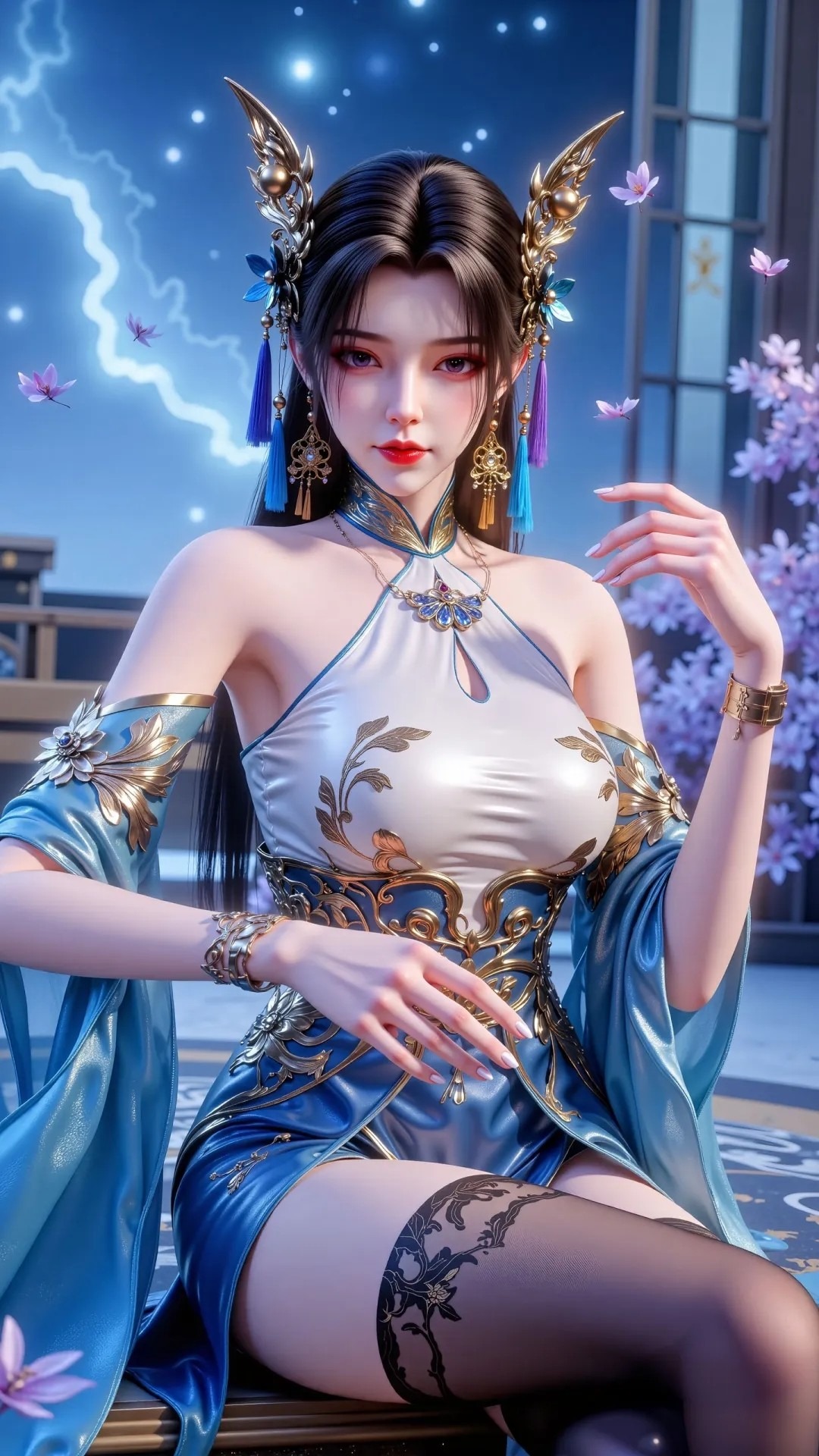 《氪金玩家》璎珞角色高清形象图 古风贵族 手机壁纸