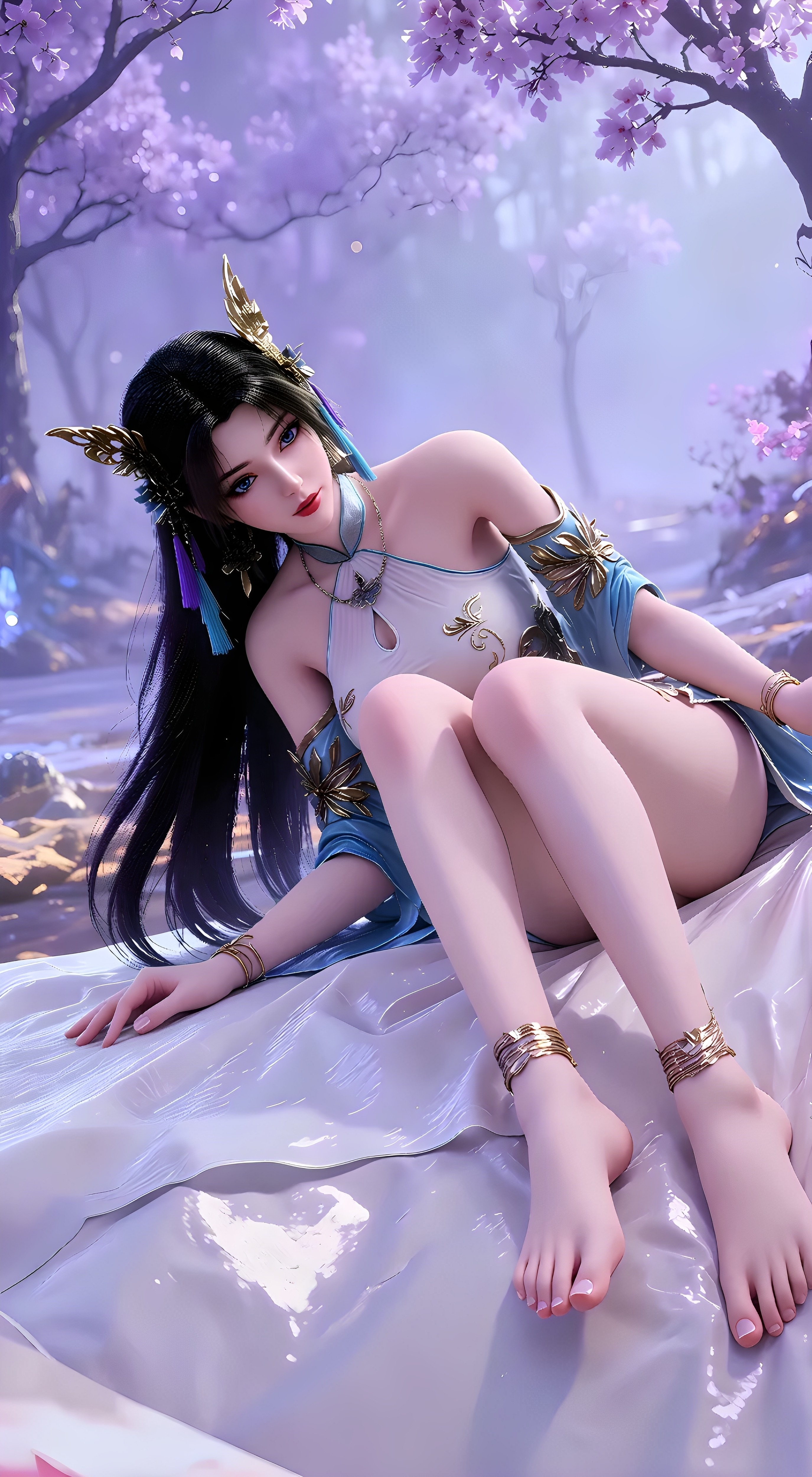 《氪金玩家》璎珞角色高清形象图 古风贵族 手机壁纸