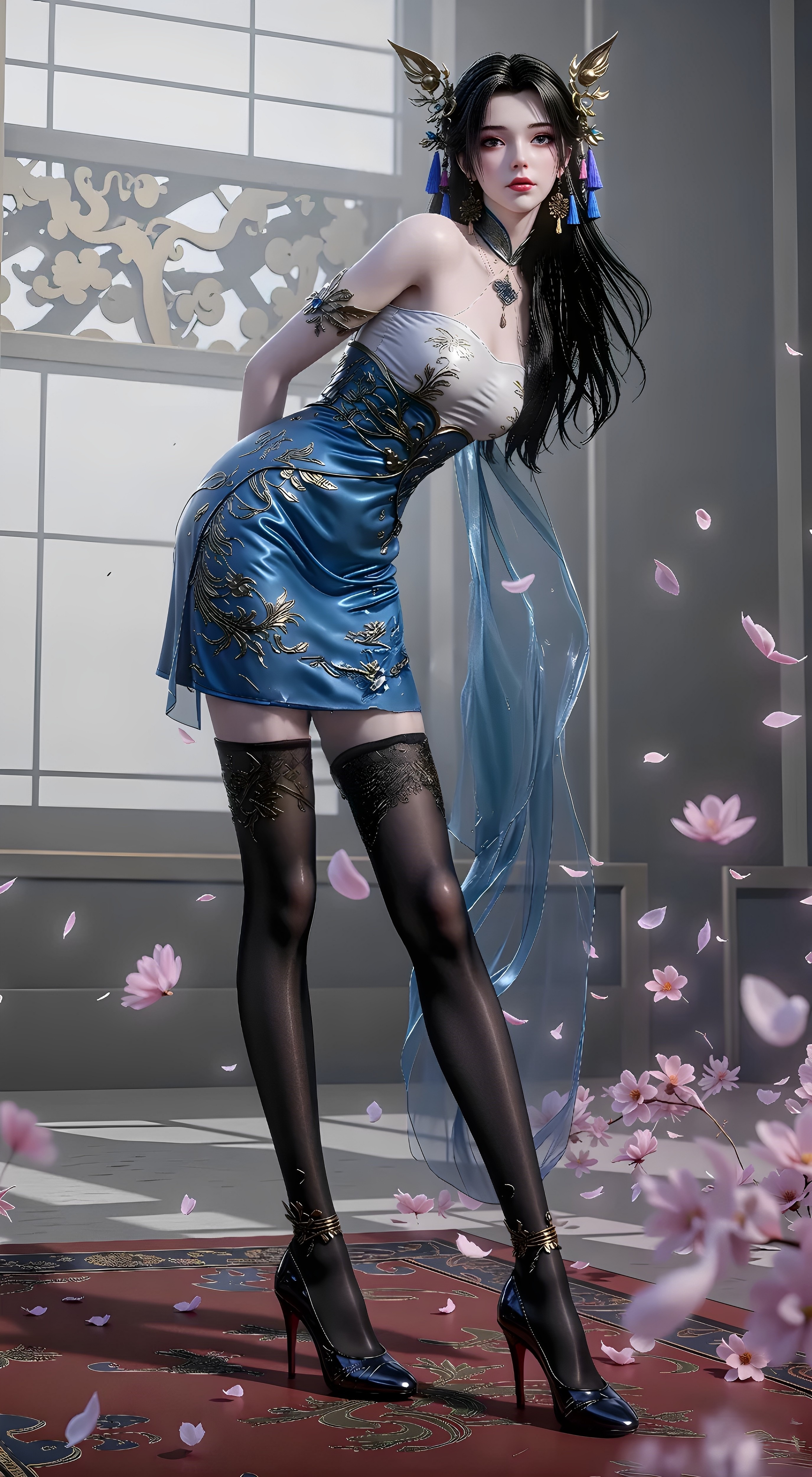 《氪金玩家》璎珞角色高清形象图 古风贵族 手机壁纸