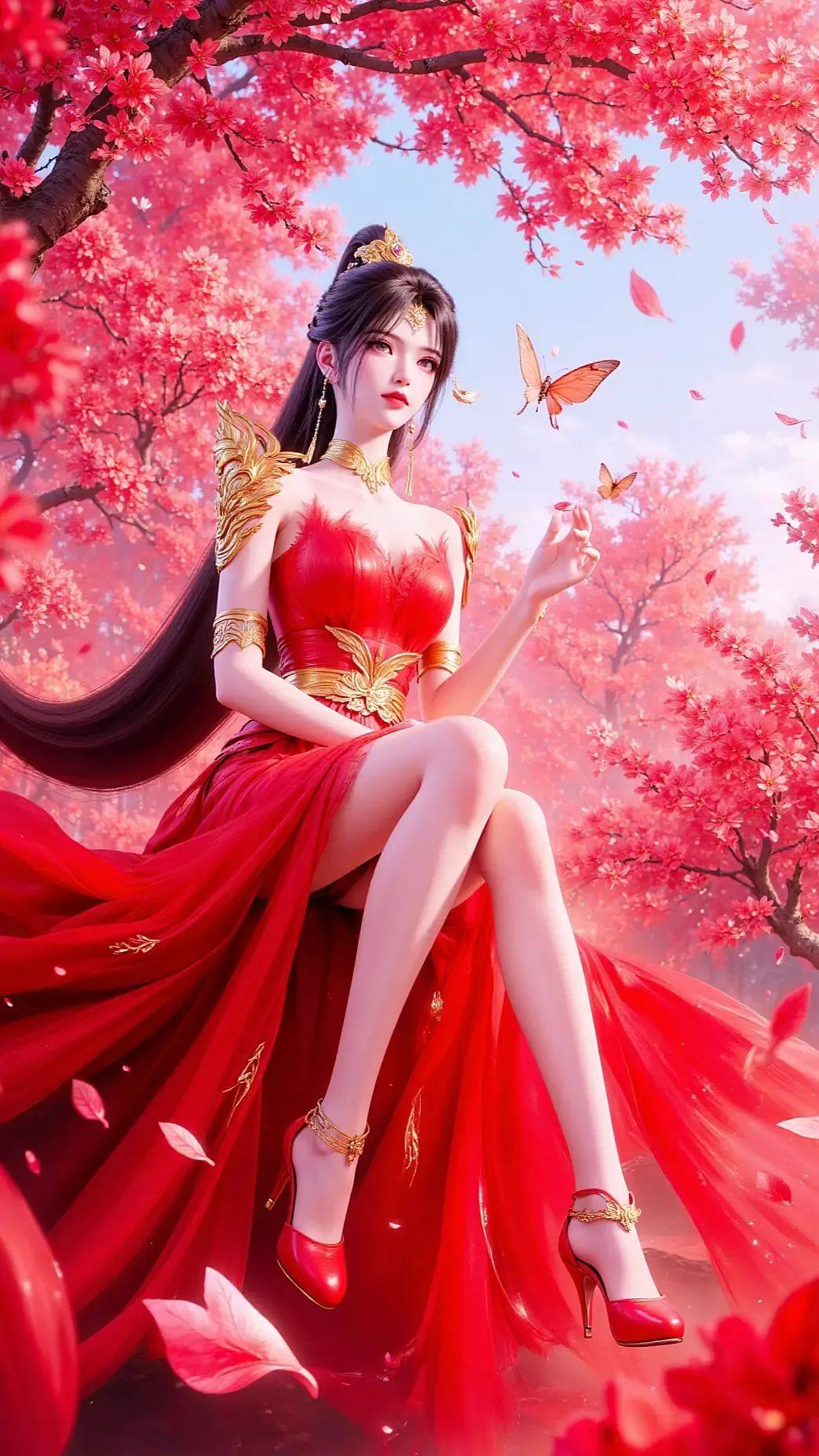 《神国之上》赵襄儿高清角色形象图 古风玄幻人物壁纸_14