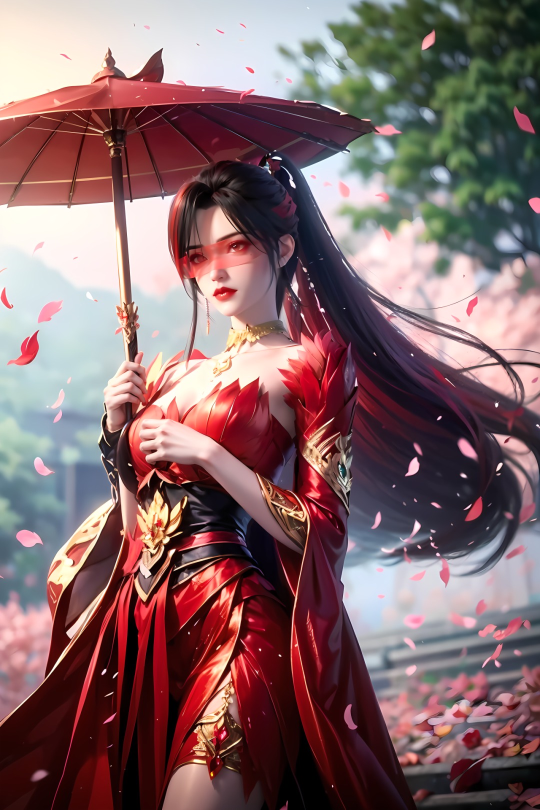 《神国之上》赵襄儿高清角色形象图 古风玄幻人物壁纸_13