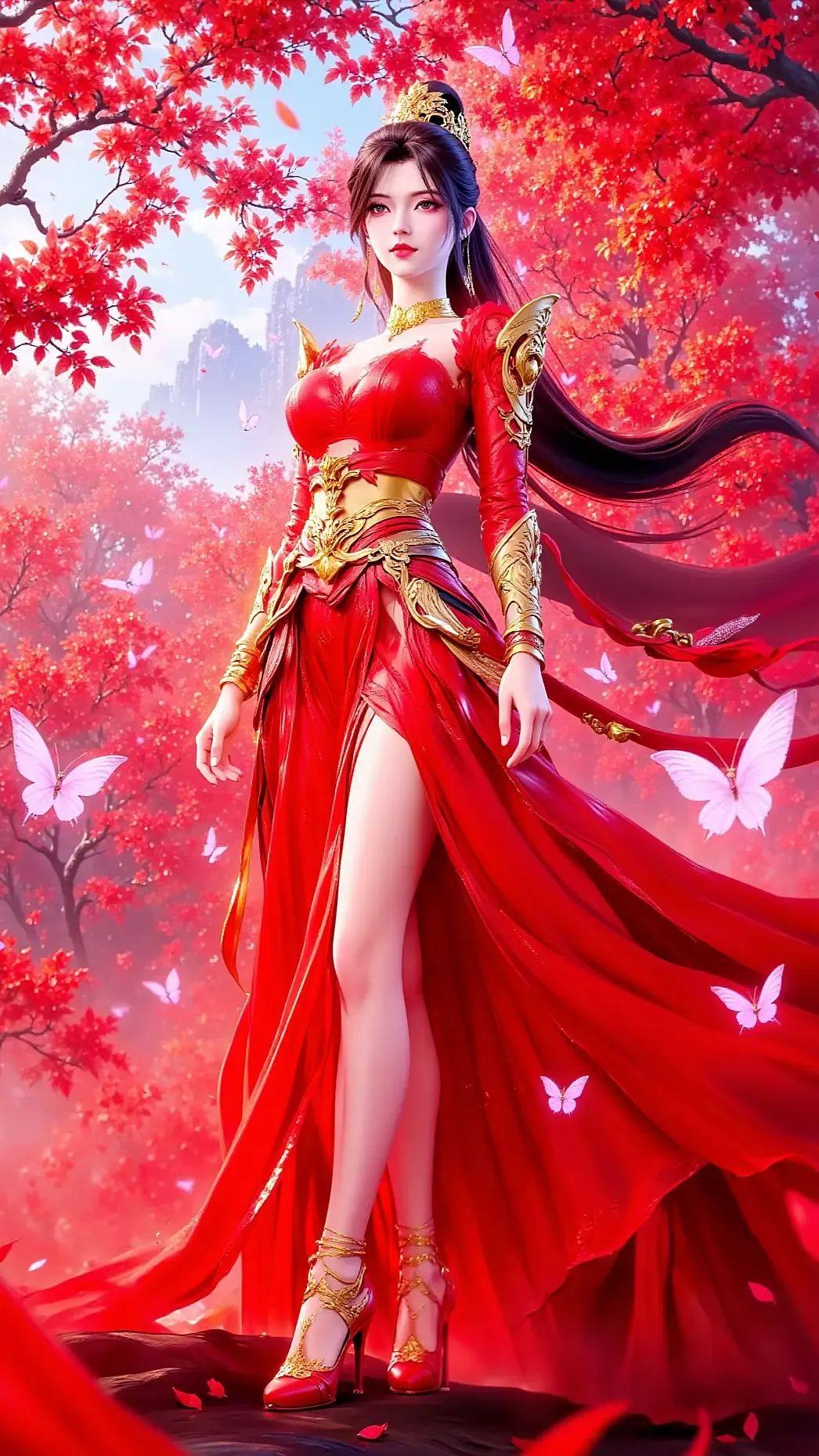 《神国之上》赵襄儿高清角色形象图 古风玄幻人物壁纸_12