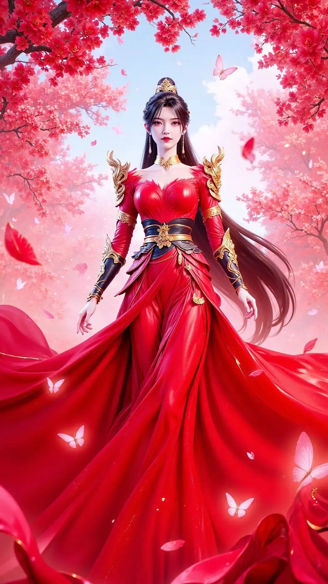 《神国之上》赵襄儿高清角色形象图 古风玄幻人物壁纸_11