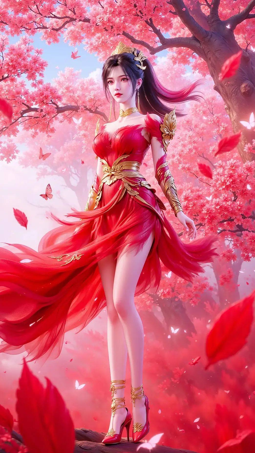 《神国之上》赵襄儿高清角色形象图 古风玄幻人物壁纸_10