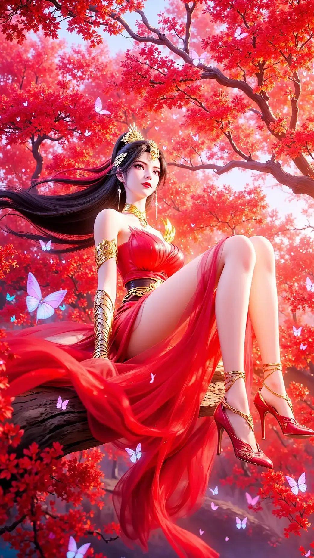 《神国之上》赵襄儿高清角色形象图 古风玄幻人物壁纸_09