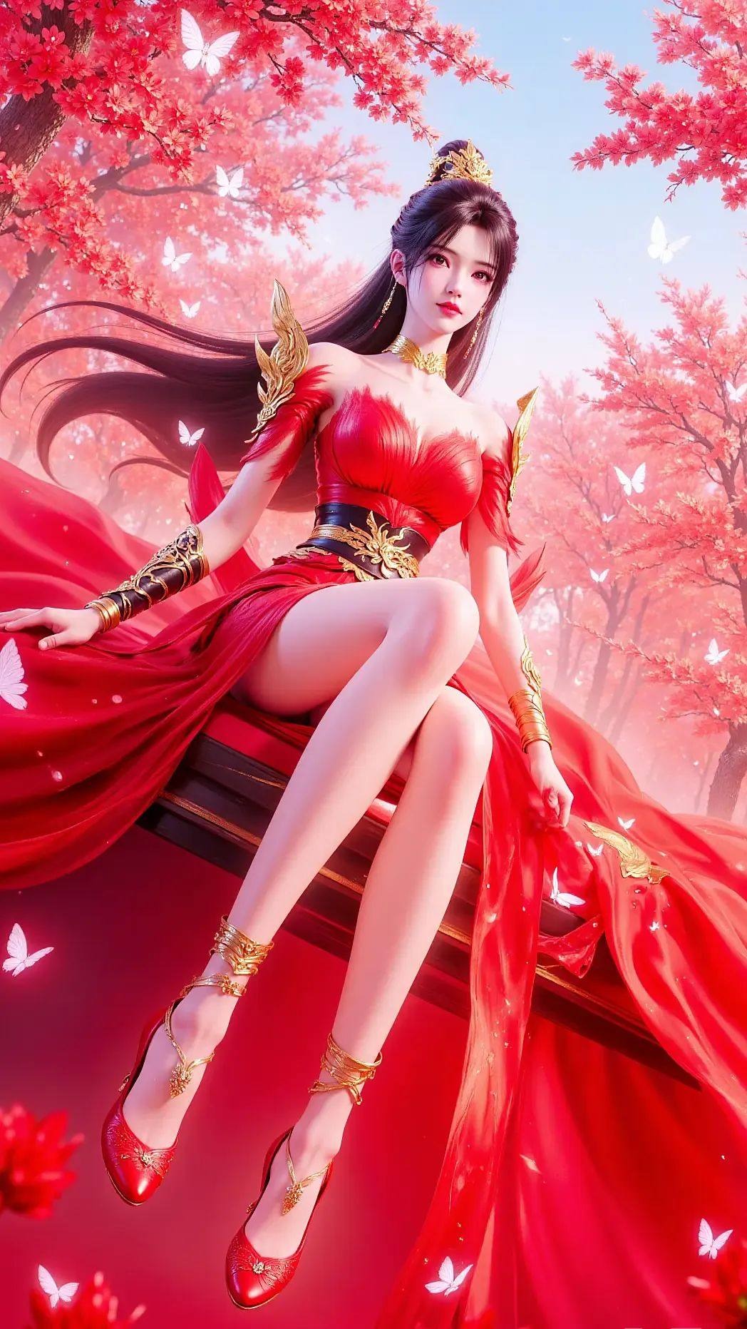 《神国之上》赵襄儿高清角色形象图 古风玄幻人物壁纸_07